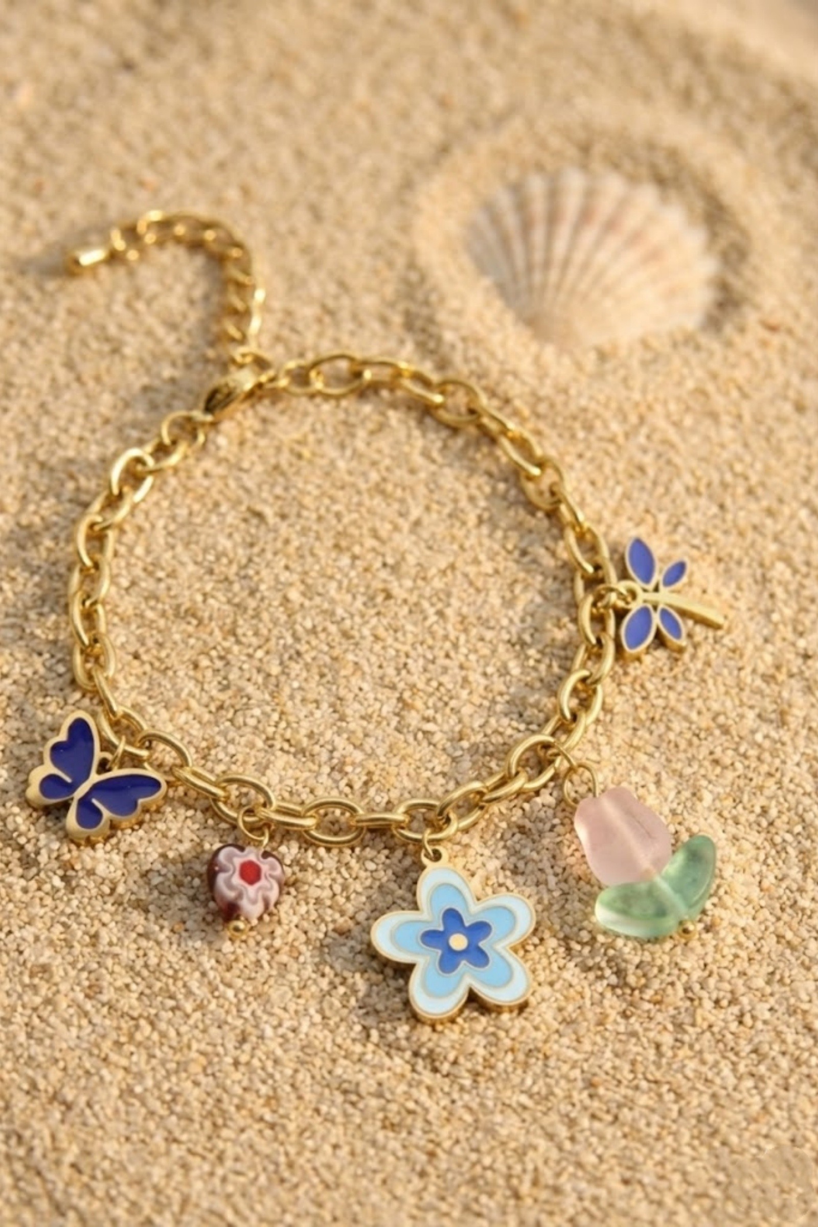 Grossiste Bellissima - Bracelet “Jardin Enchanté” – Acier inoxydable