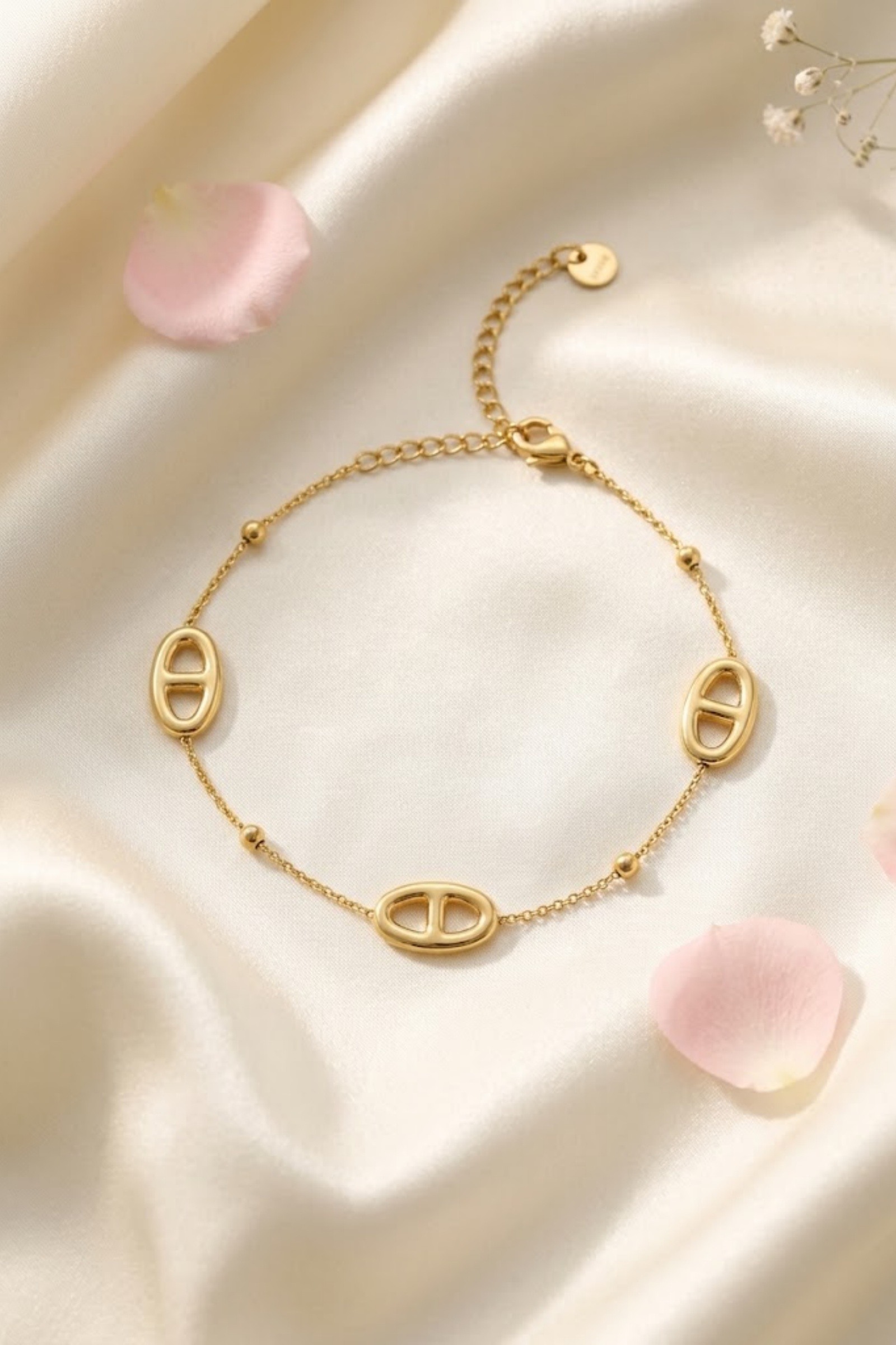 Grossiste Bellissima - Bracelet Maille Marine – Élégance Minimaliste