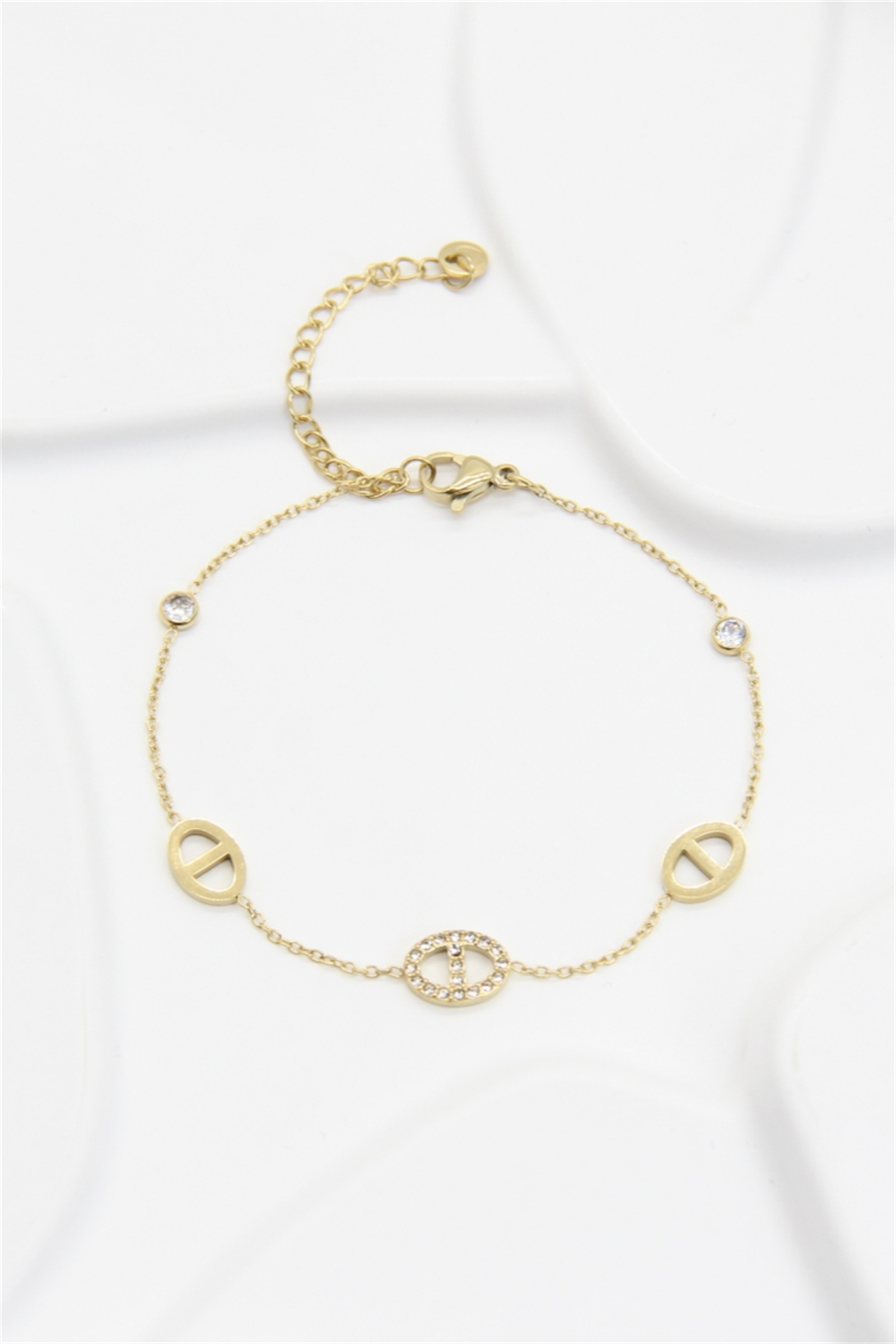 Grossiste Bellissima - Bracelet Boucle Marine en Acier Inoxydable – Élégance Intemporelle, Finition