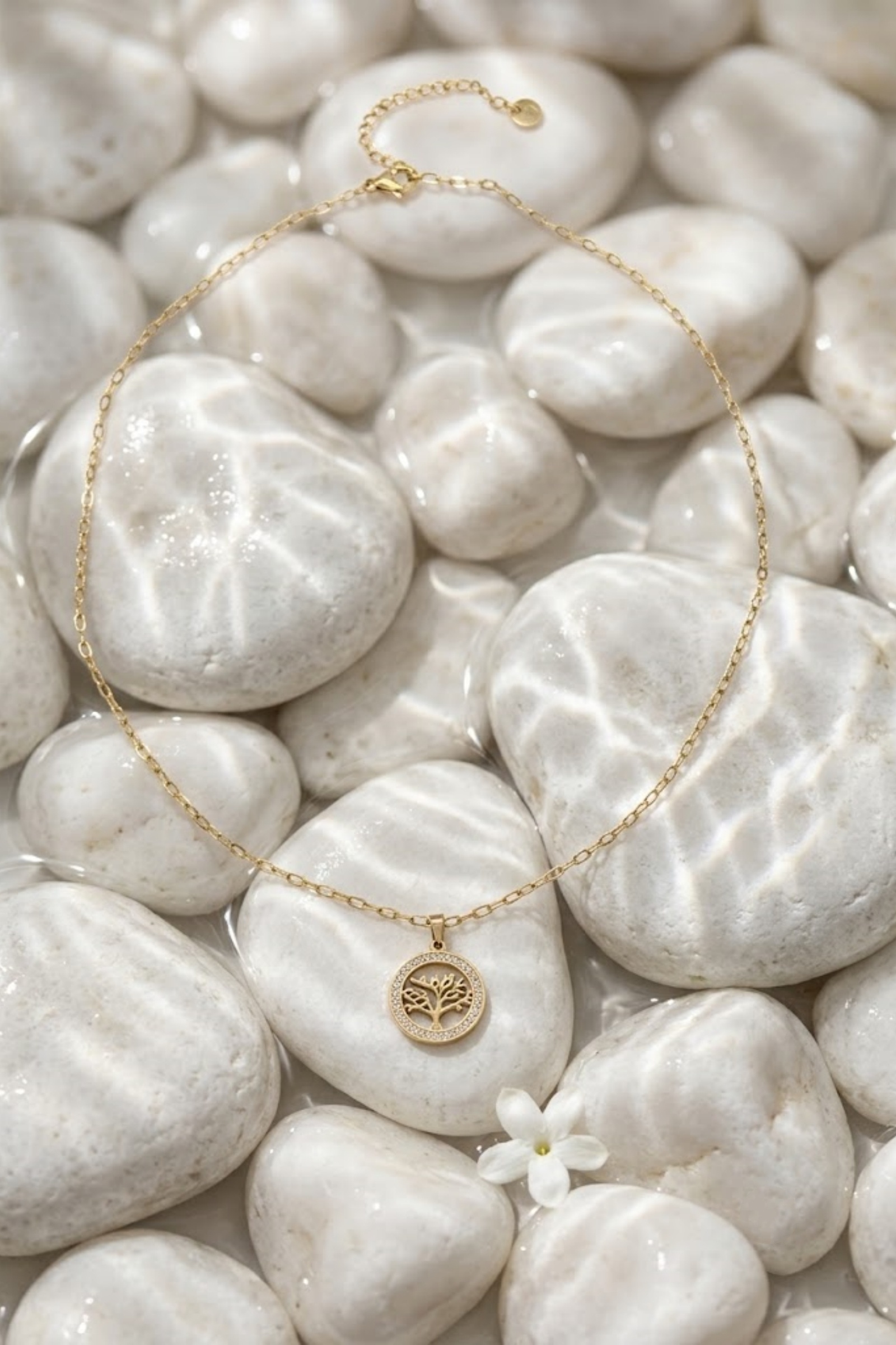 Grossiste Bellissima - Collier Arbre de Vie en Acier Inoxydable – Un Symbole d'Élégance et d'Harmonie