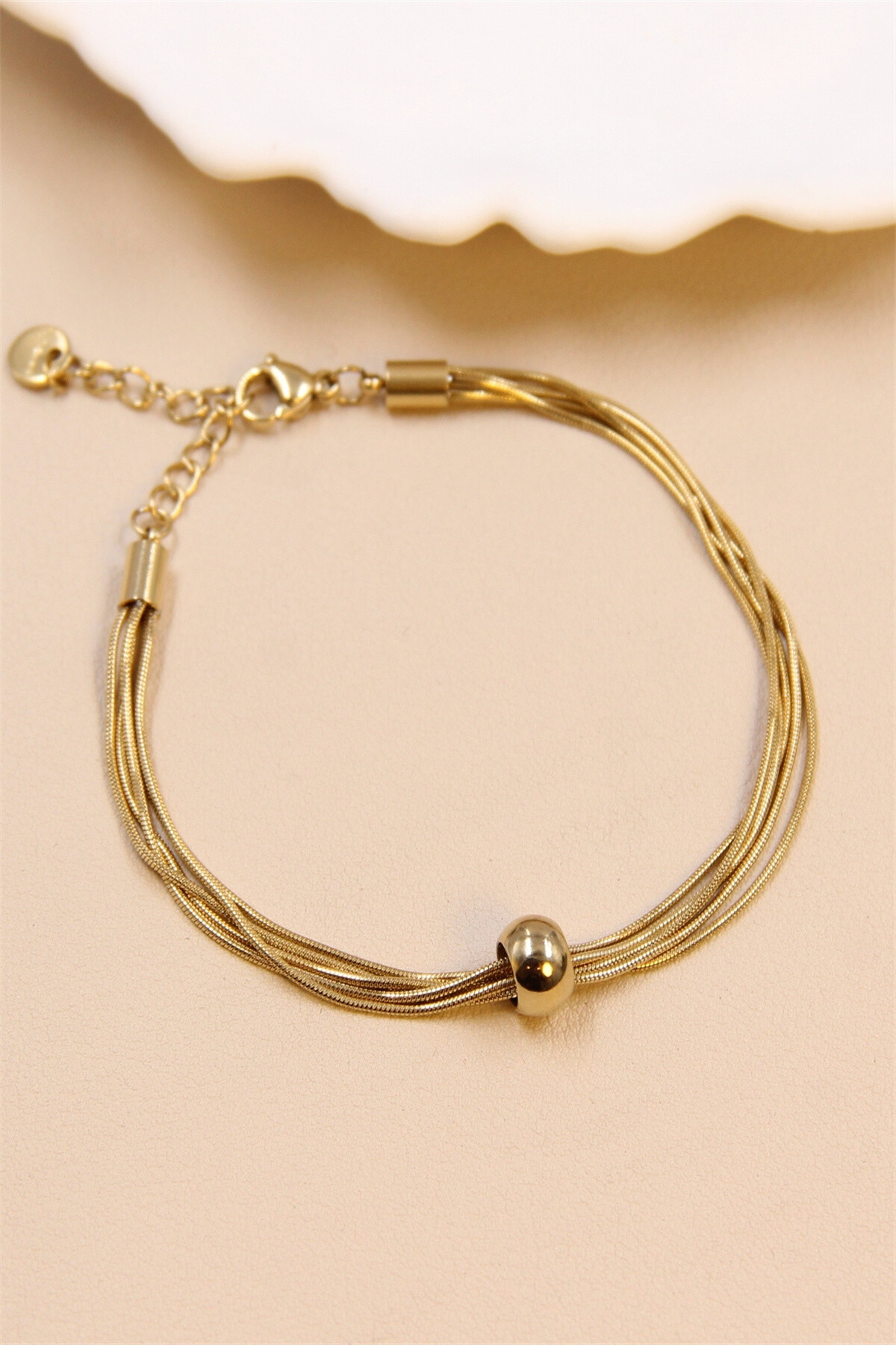 Wholesaler Bellissima - Stainless golden steel bracelet