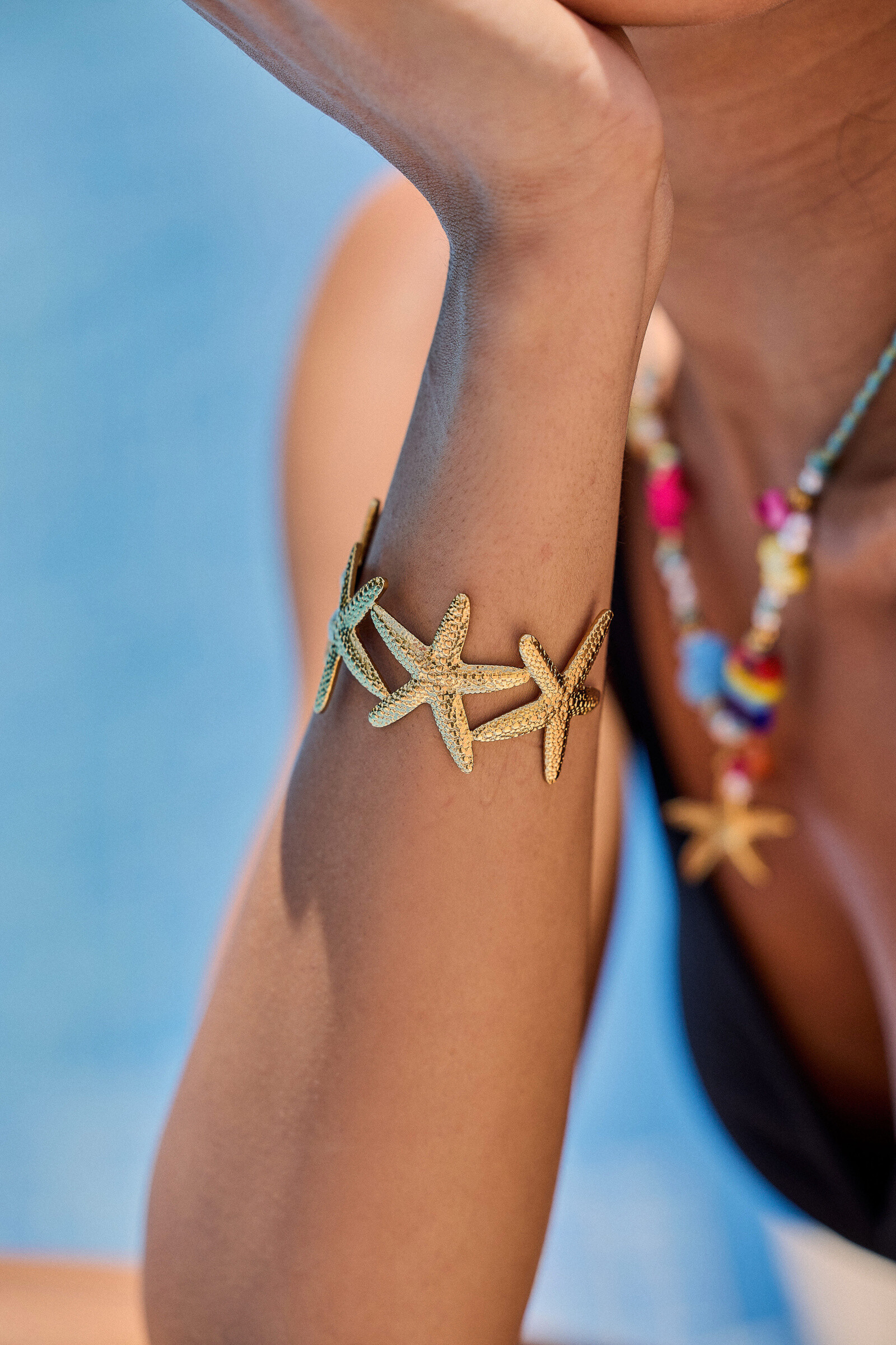 Wholesaler Bellissima - Adjustable seasick bracelet - Marine elegance in stainless steel