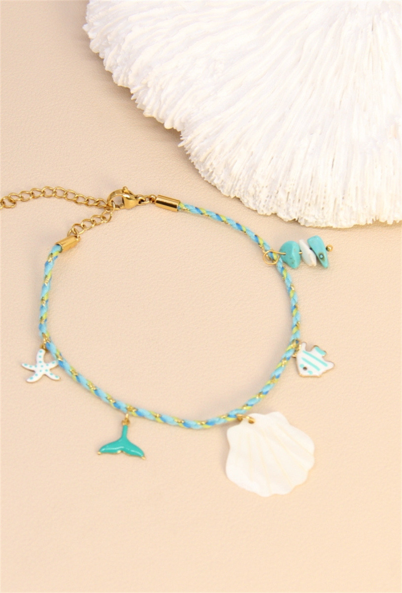 Wholesaler Bellissima - Charm's marine bracelet - stainless oceanic elegance