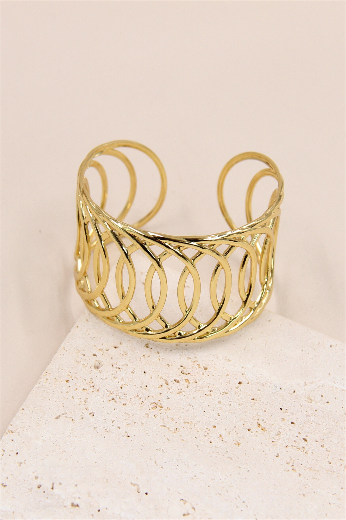Grossista Bellissima - Bracciale di cerchio in acciaio inossidabile - eleganza e modernità