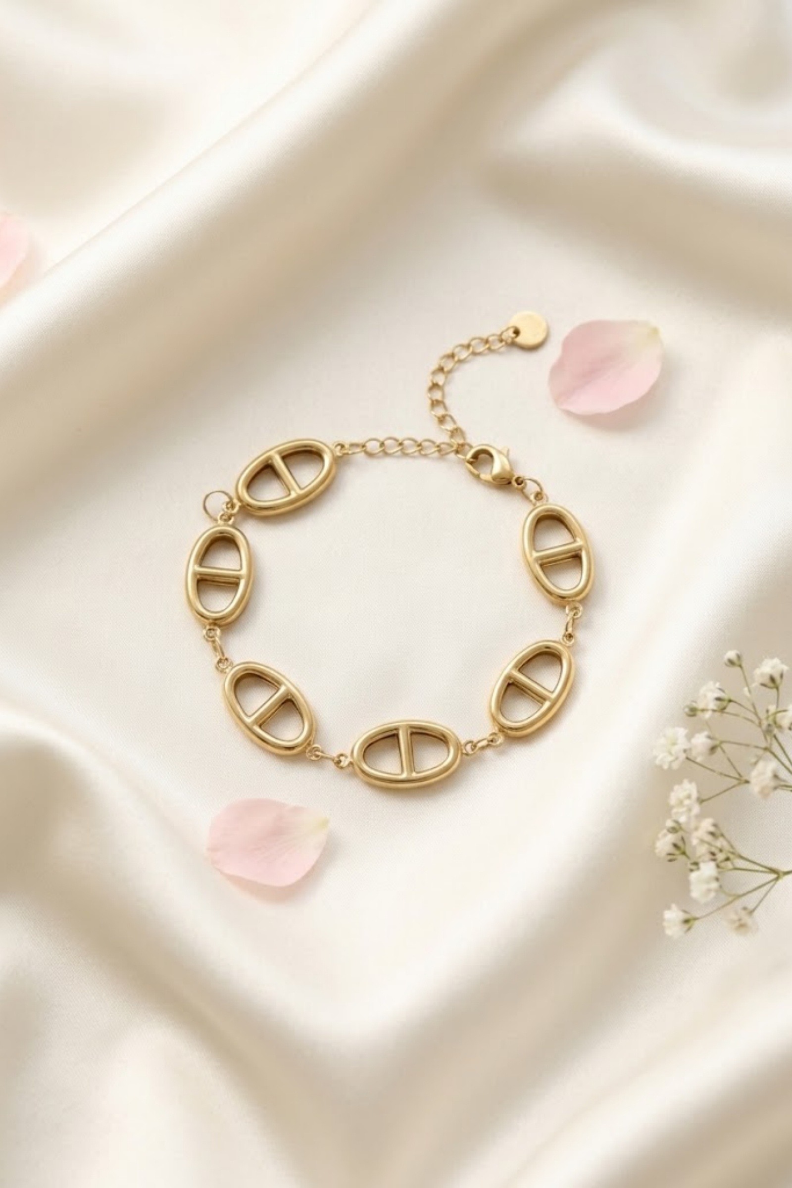 Grossiste Bellissima - Bracelet Maille Marine – Chic Intemporel