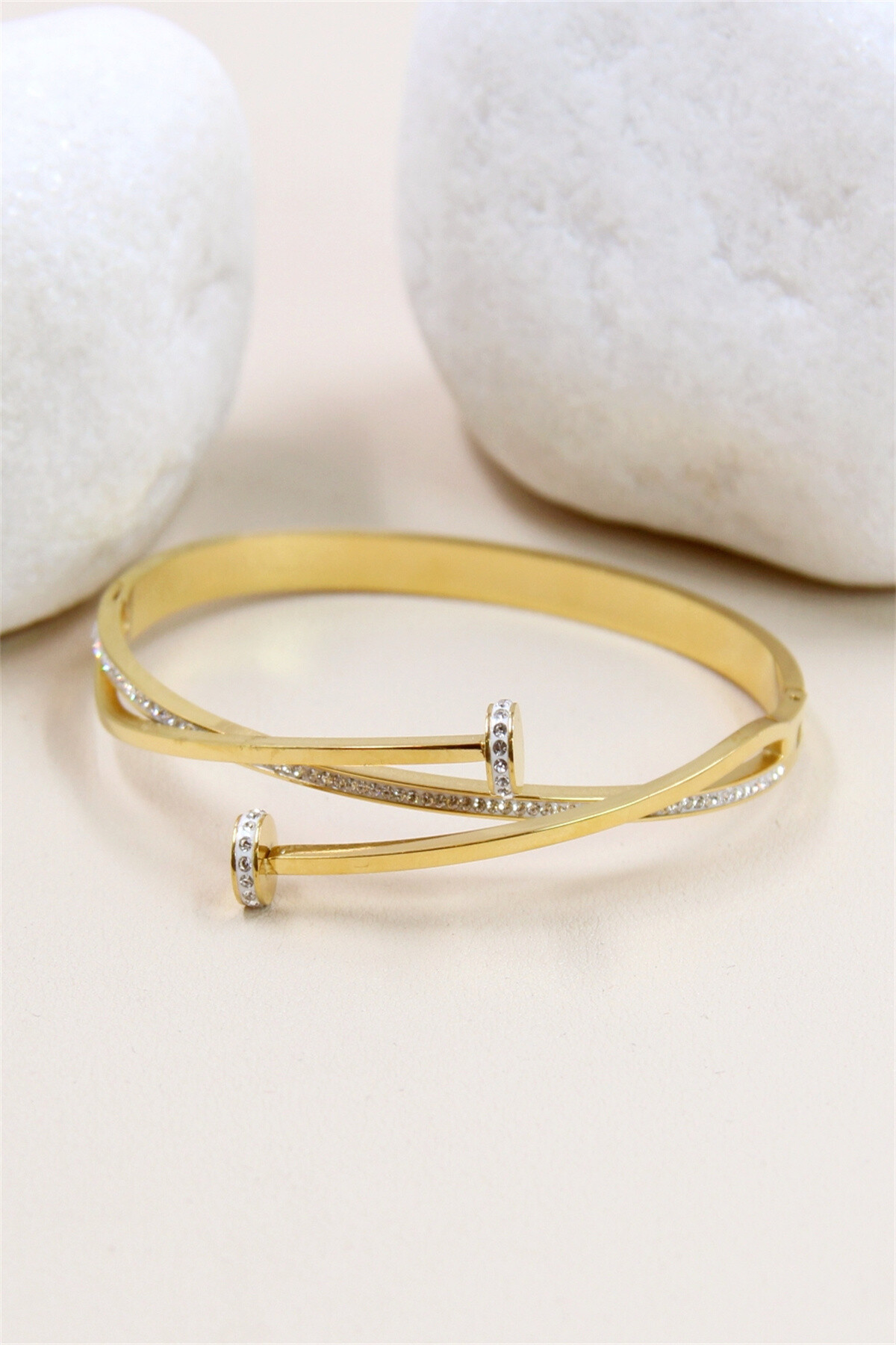 Grossista Bellissima - Bracciale per unghie in acciaio inossidabile - stile e raffinatezza