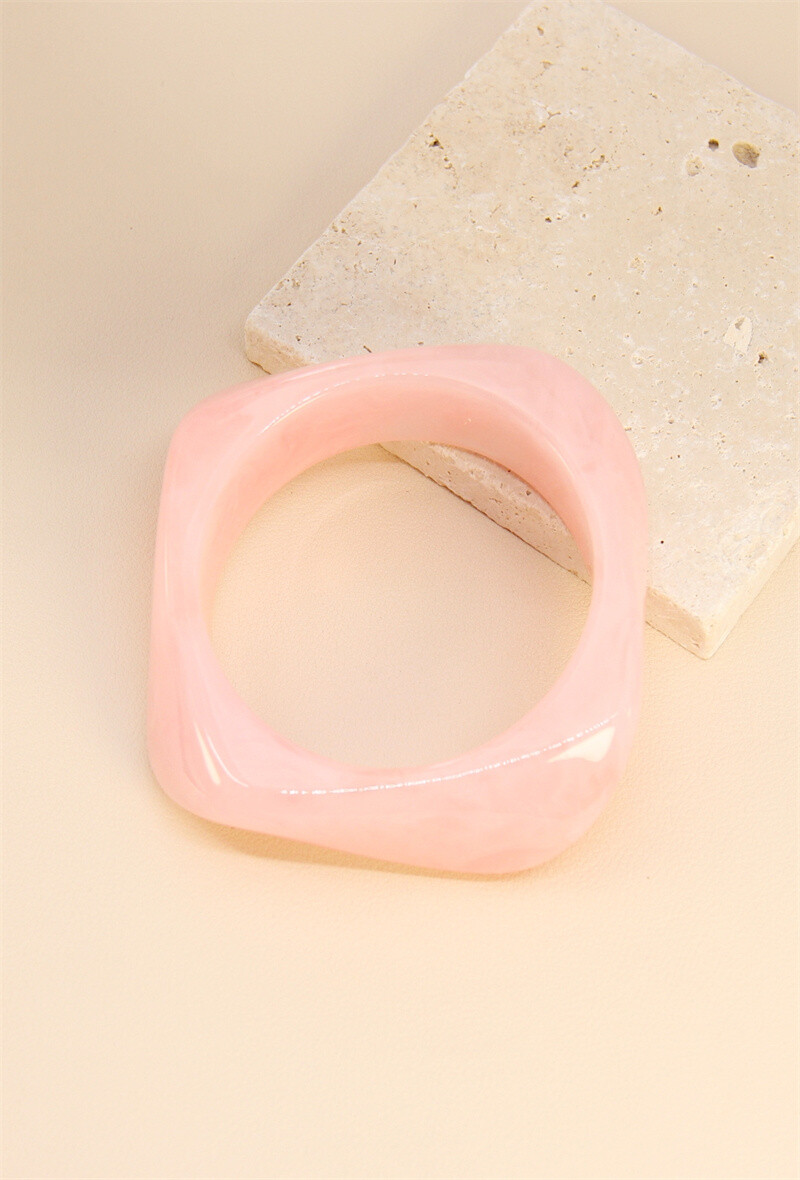 Grossista Bellissima - Braccialetto di resina geometrica - modernità e creatività