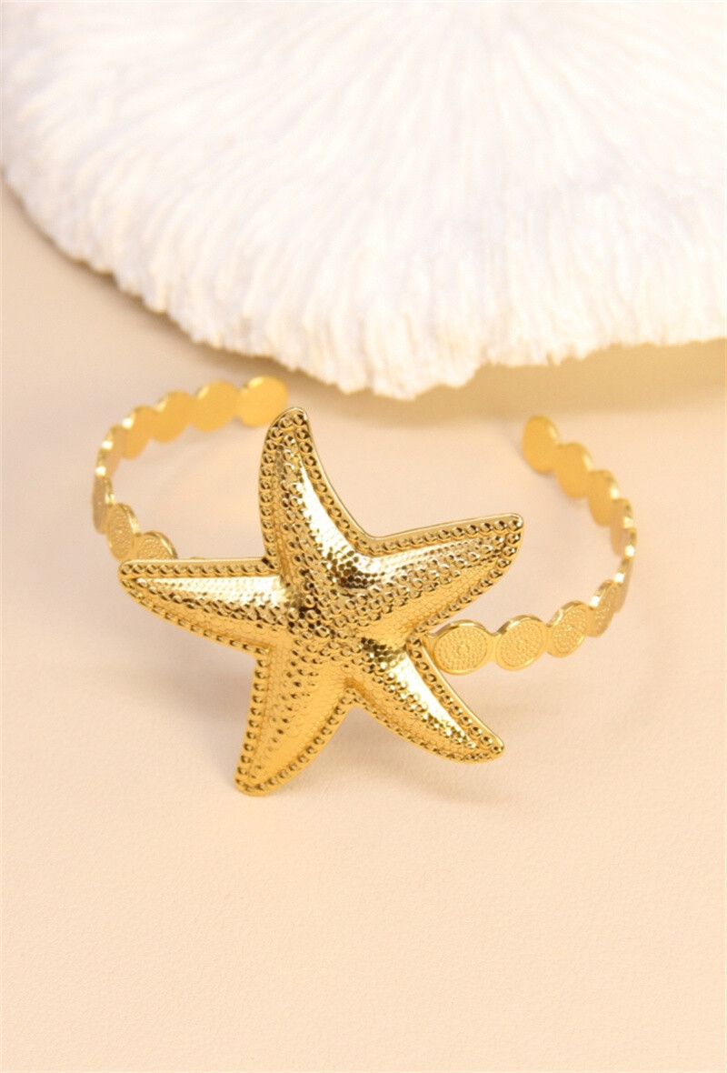 Mayorista Bellissima - Tema marino de pulsera de estrella de acero inoxidable - Ocean Radiance