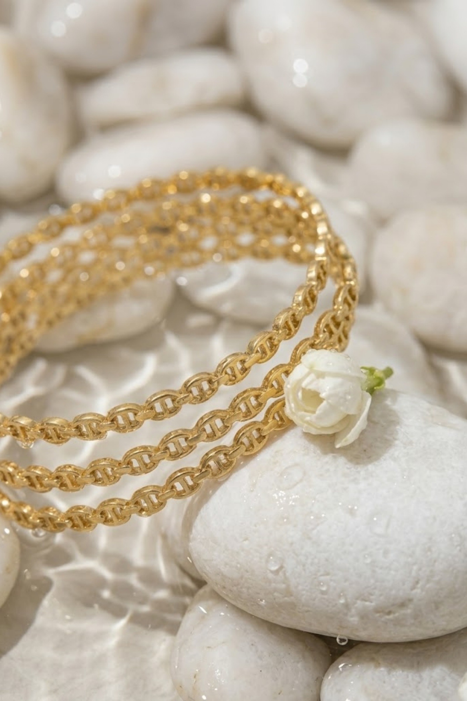 Mayorista Bellissima - Brazalete de Hebilla Marina Acero Inoxidable – Juego de 3 Piezas Elegancia Moderna