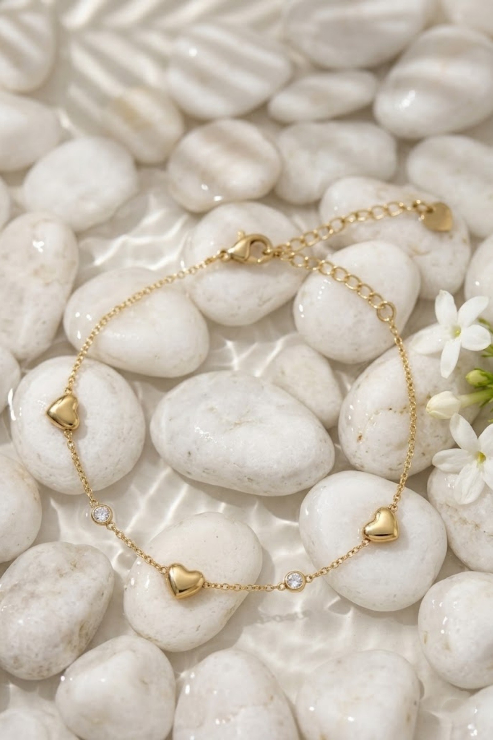 Mayorista Bellissima - Pulsera Corazón de Acero Inoxidable – Delicadeza y Amor