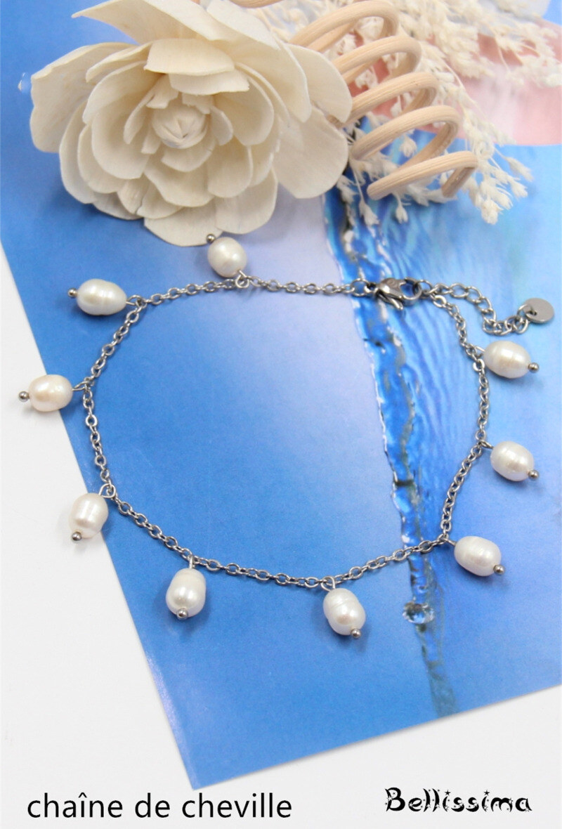 Wholesaler Bellissima - Steel ankle chain