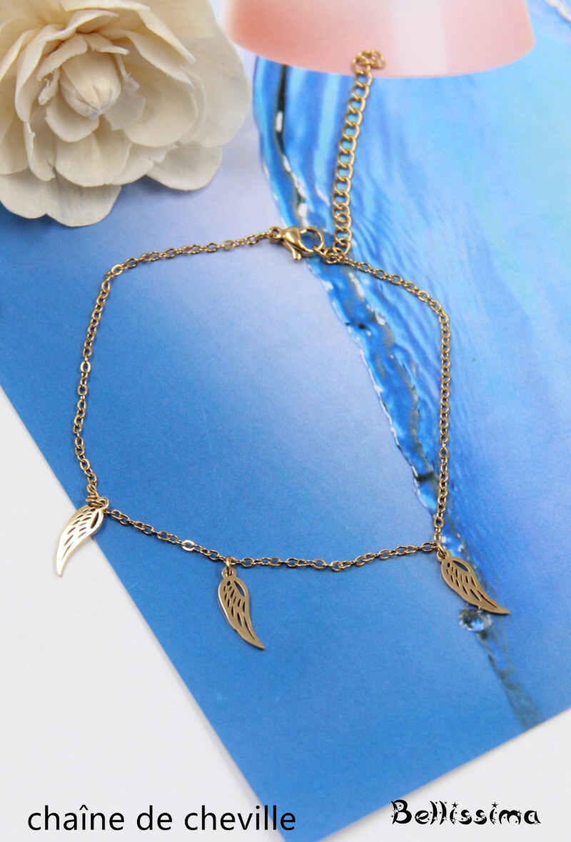Wholesaler Bellissima - Steel ankle chain