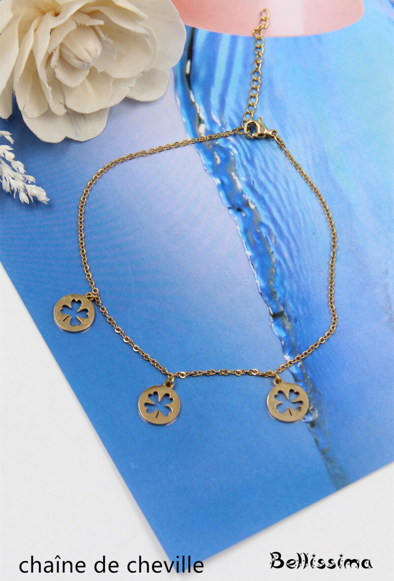 Wholesaler Bellissima - Steel ankle chain