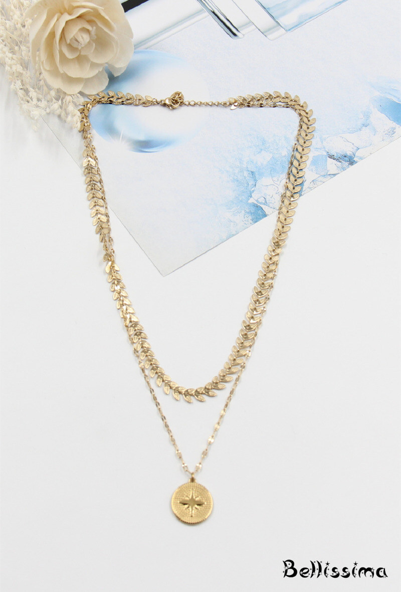 Mayorista Bellissima - Collar de acero