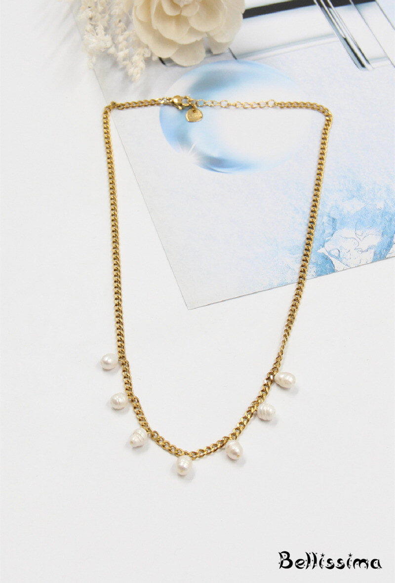 Mayorista Bellissima - Collar de acero