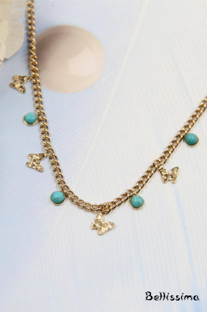 Mayorista Bellissima - Collar de acero inoxidable