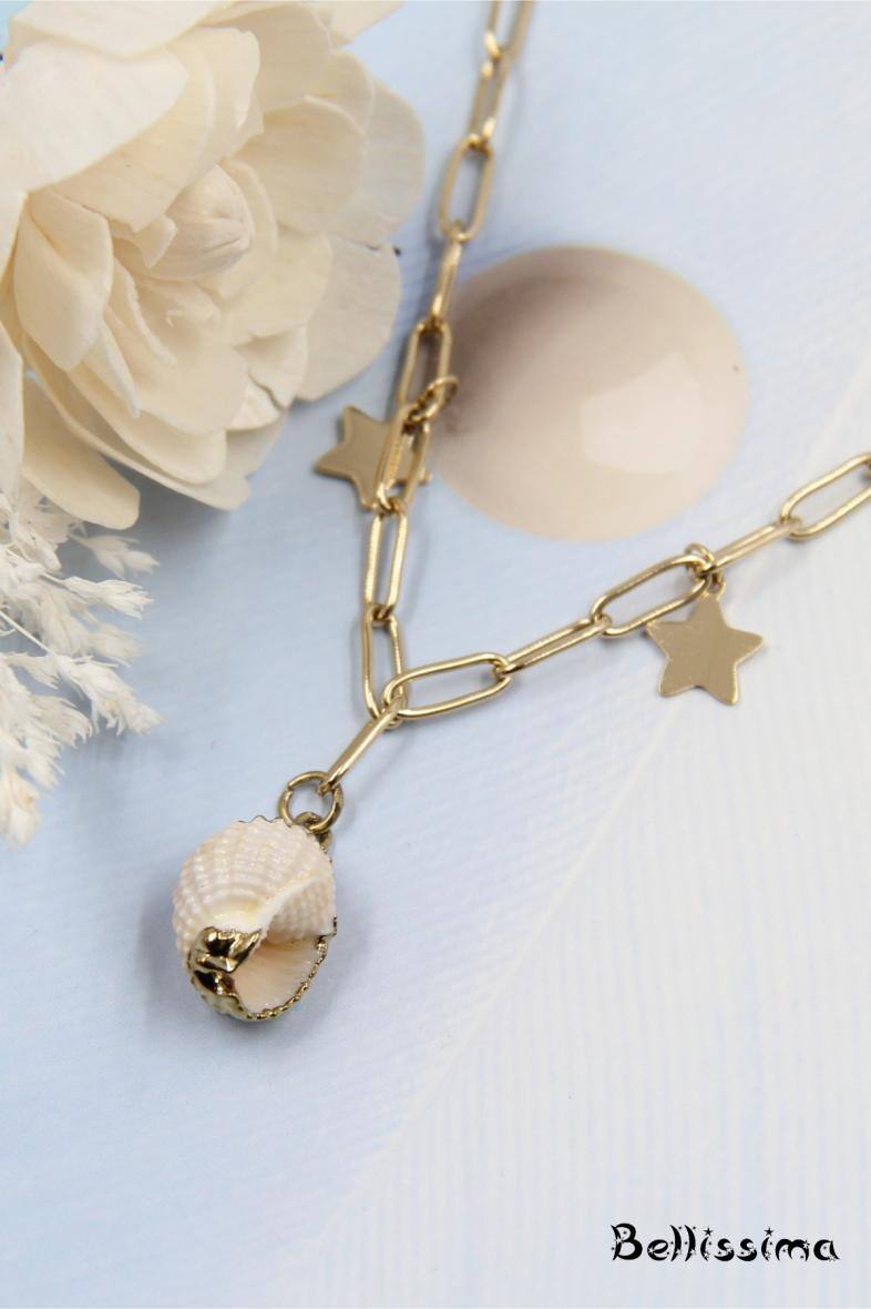 Mayorista Bellissima - Collar de acero inoxidable
