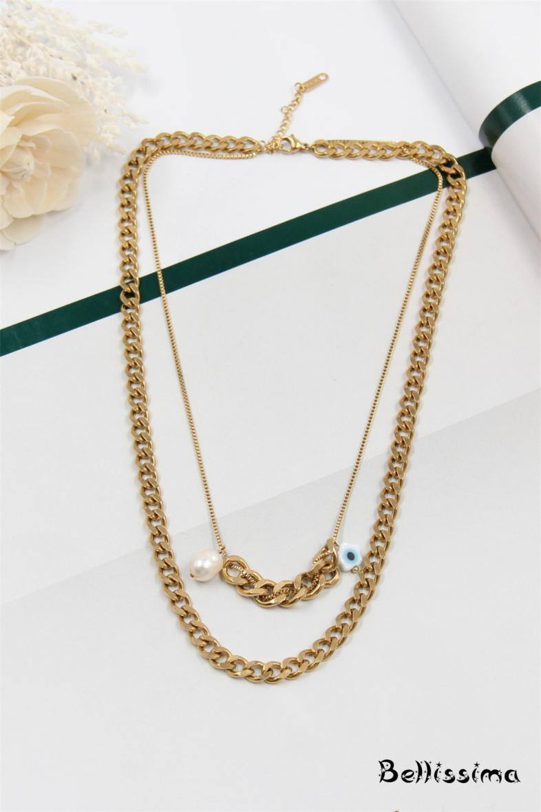 Wholesaler Bellissima - Stainless steel necklace