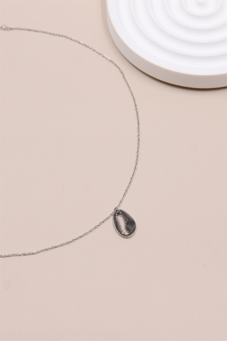 Grossista Bellissima - Collana di chicchi di caffè in acciaio inossidabile