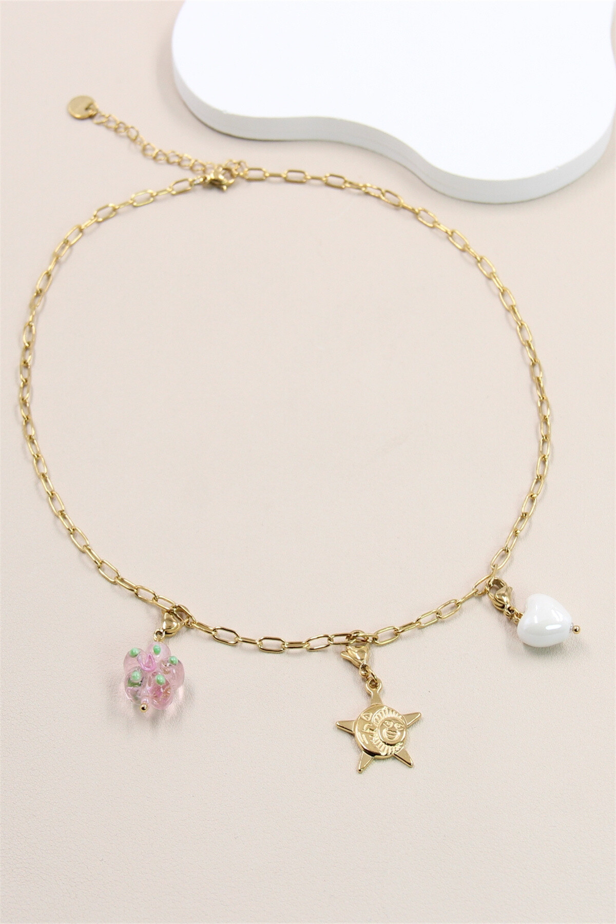Grossista Bellissima - Collana a collegamento compatibile per attaccare i pendenti di Charm