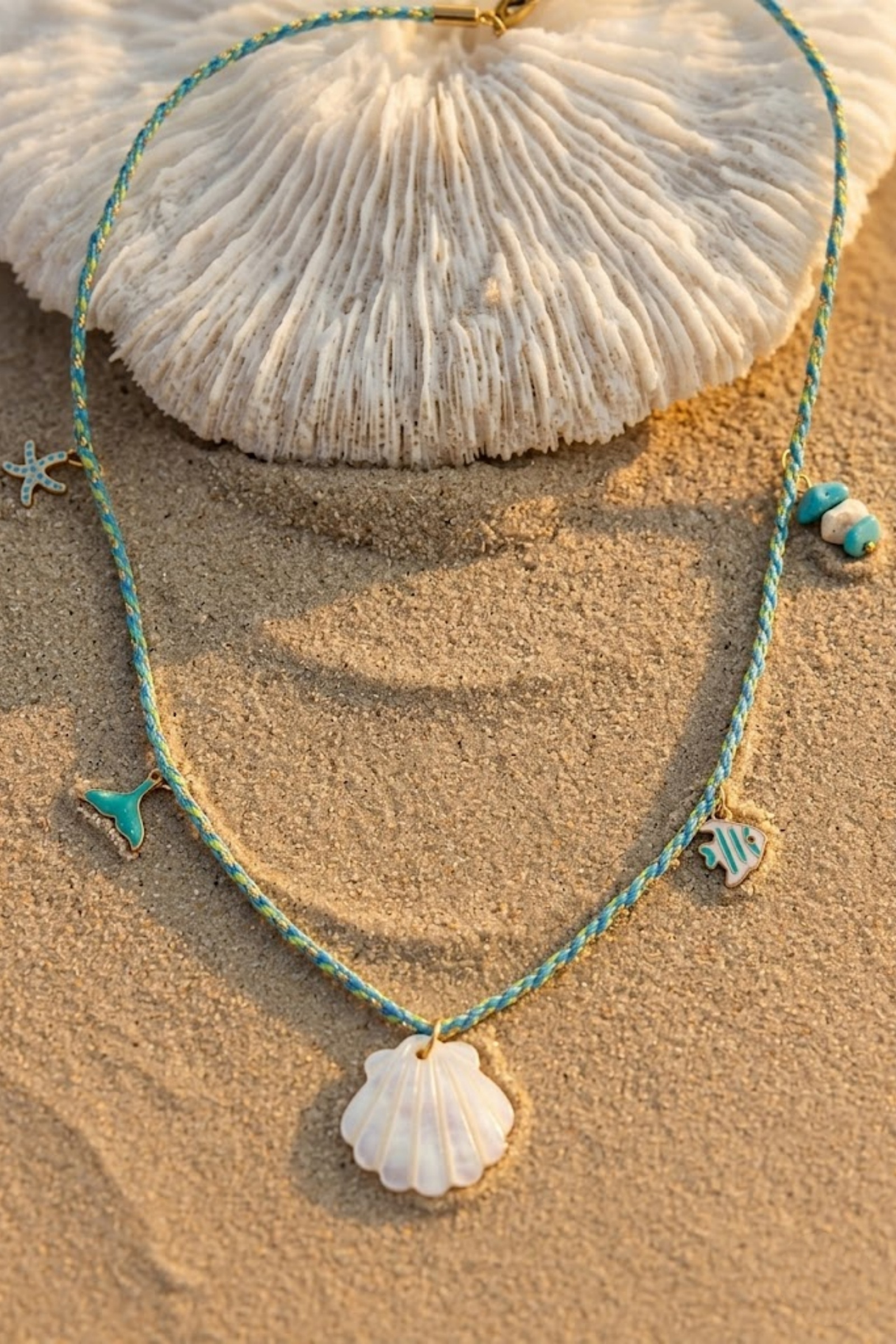 Grossiste Bellissima - Collier Charm's Marin en Acier Inoxydable – Élégance et Évasion