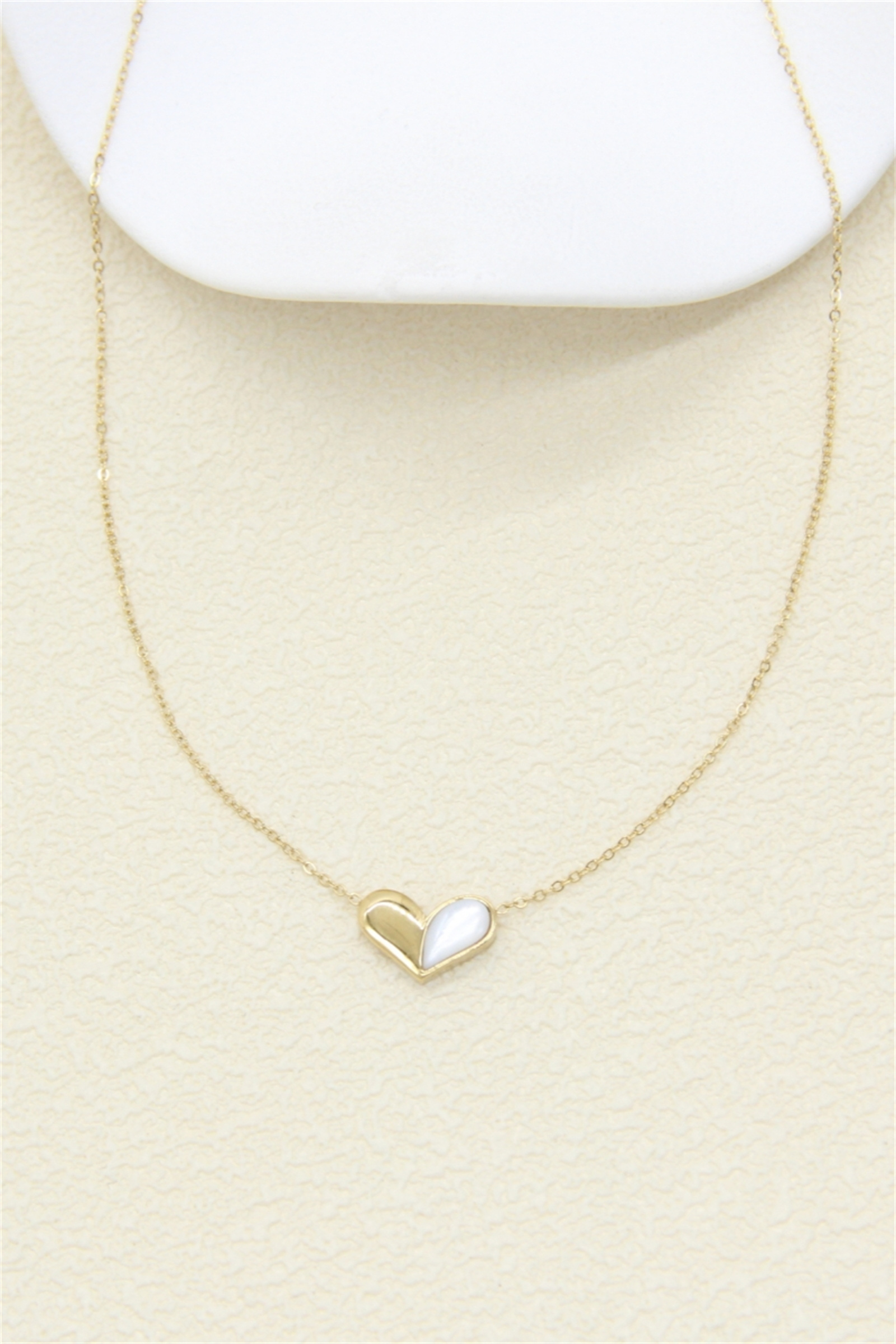 Grossiste Bellissima - Collier Cœur en Acier Inoxydable