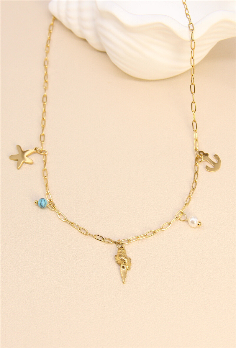 Grossista Bellissima - Collana fognaria in acciaio inossidabile - stile moderno e raffinato