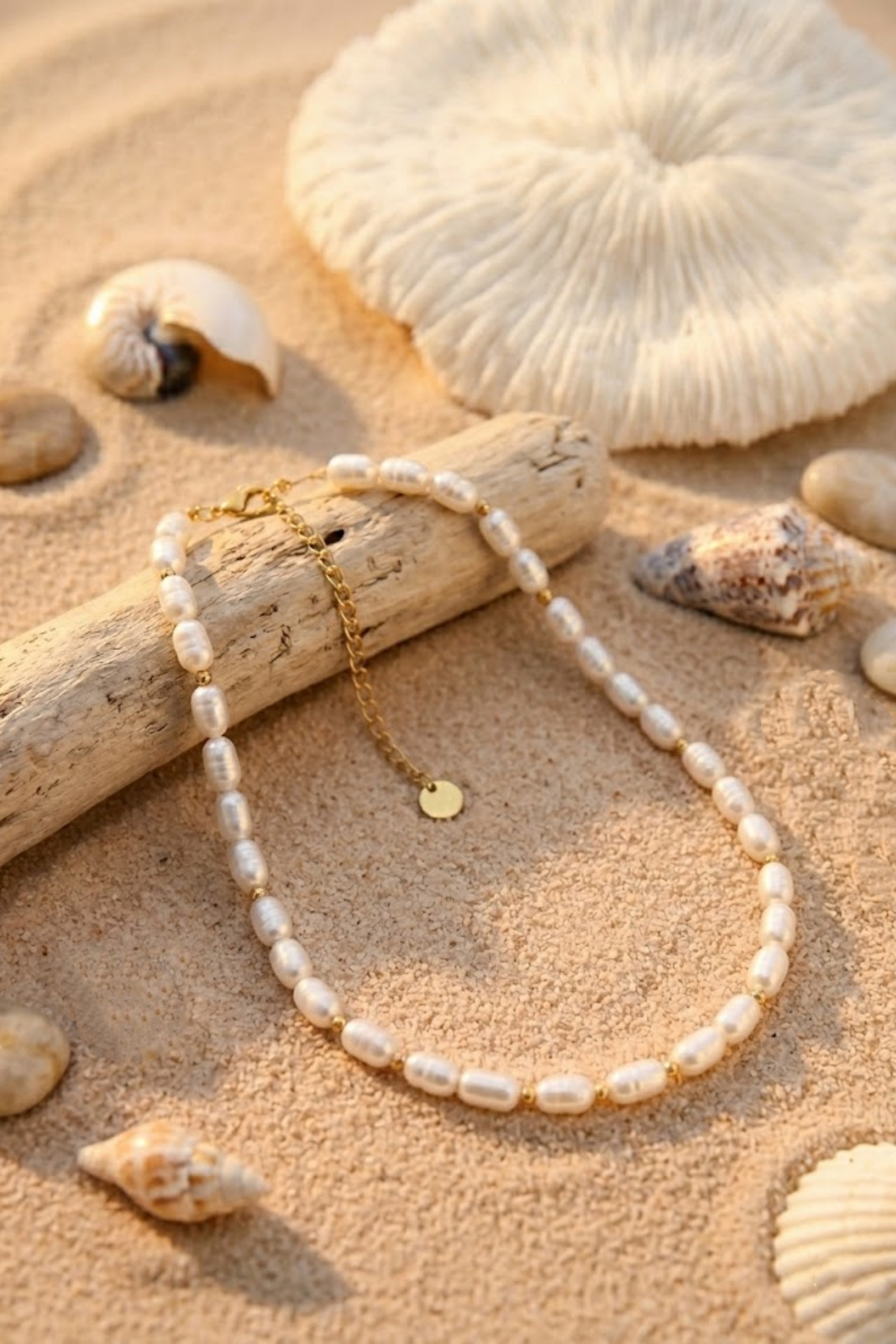Grossiste Bellissima - Collier Acier inoxydable & Perle – Chic et Audacieux