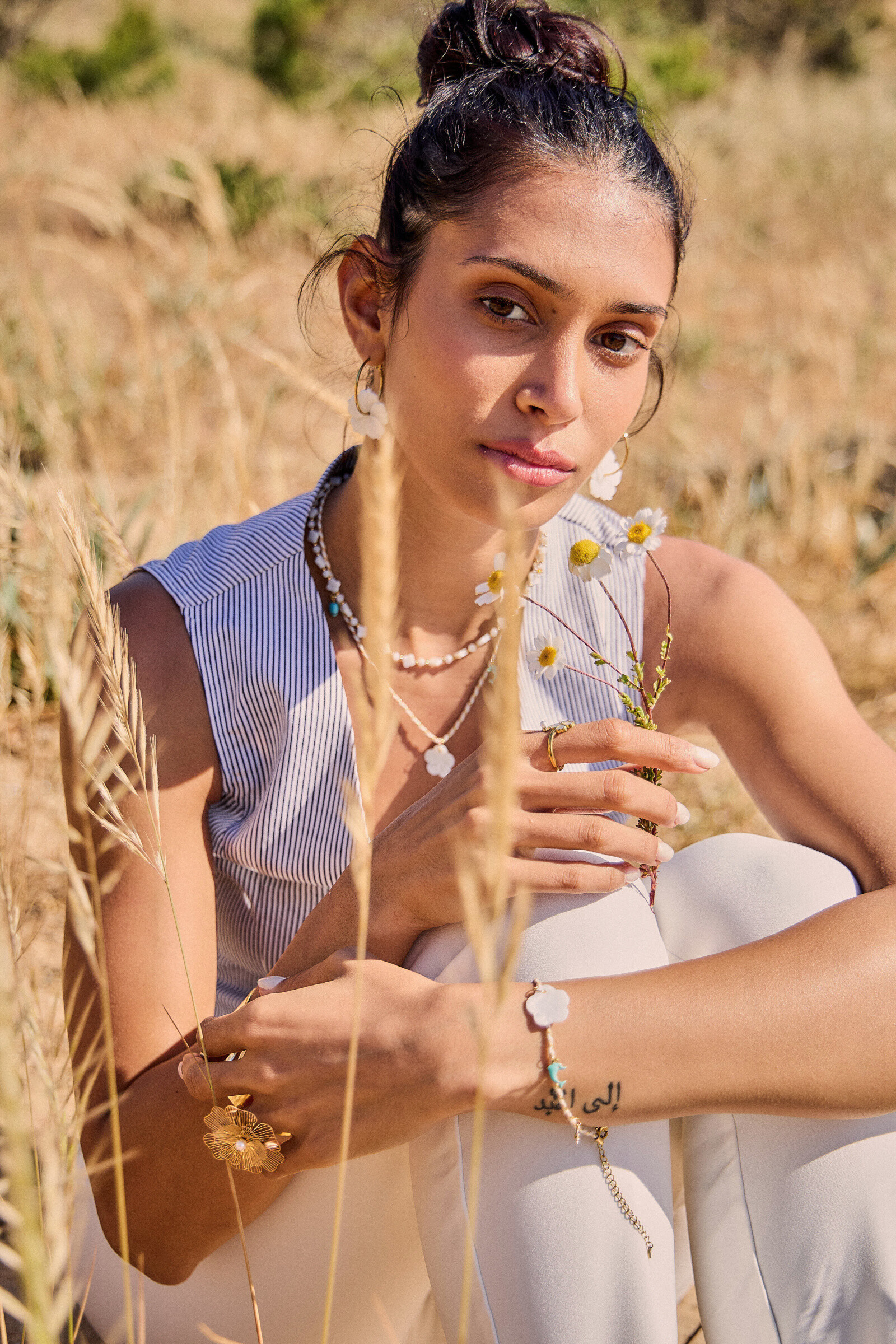 Grossiste Bellissima - Collier Trèfles de Perles – Douceur et délicatesse en acier inoxydable