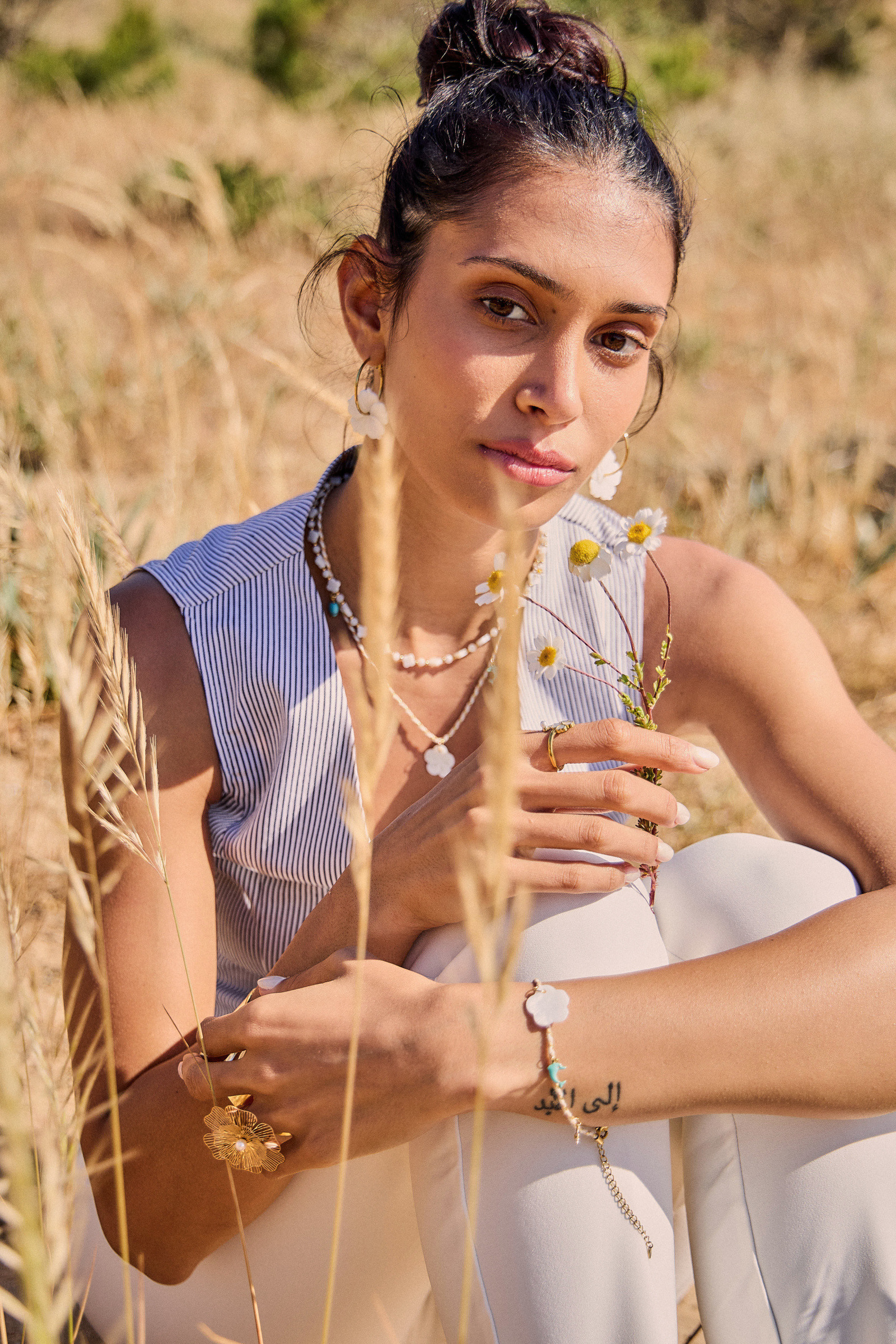 Grossiste Bellissima - Collier Trèfles de Perles – Douceur et délicatesse en acier inoxydable