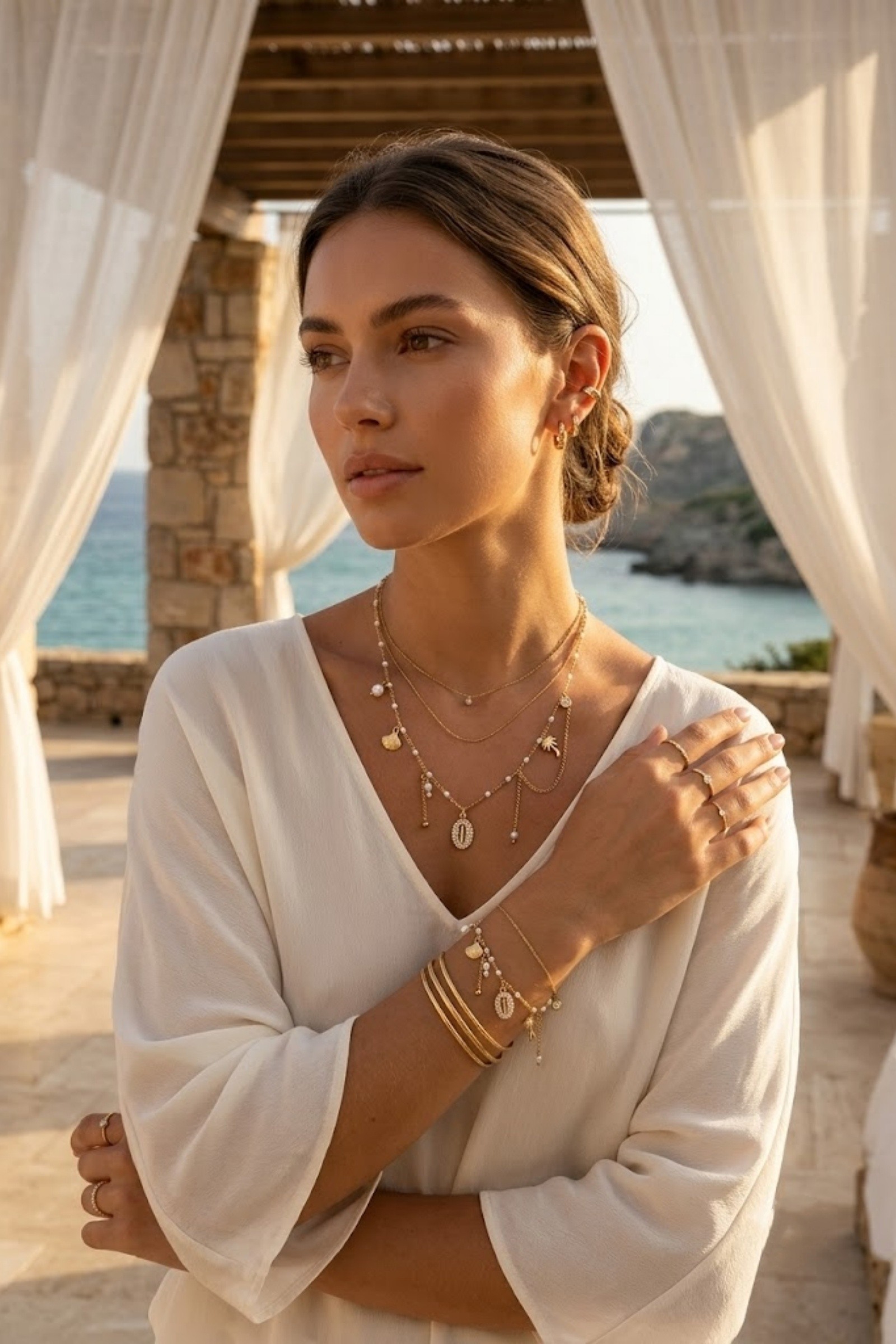 Grossiste Bellissima - Collier Coquillage & Breloques – Esprit Bohème Chic
