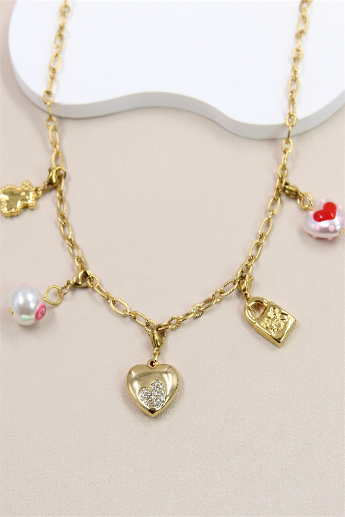 Wholesaler Bellissima - Stainless steel creative mesh collar