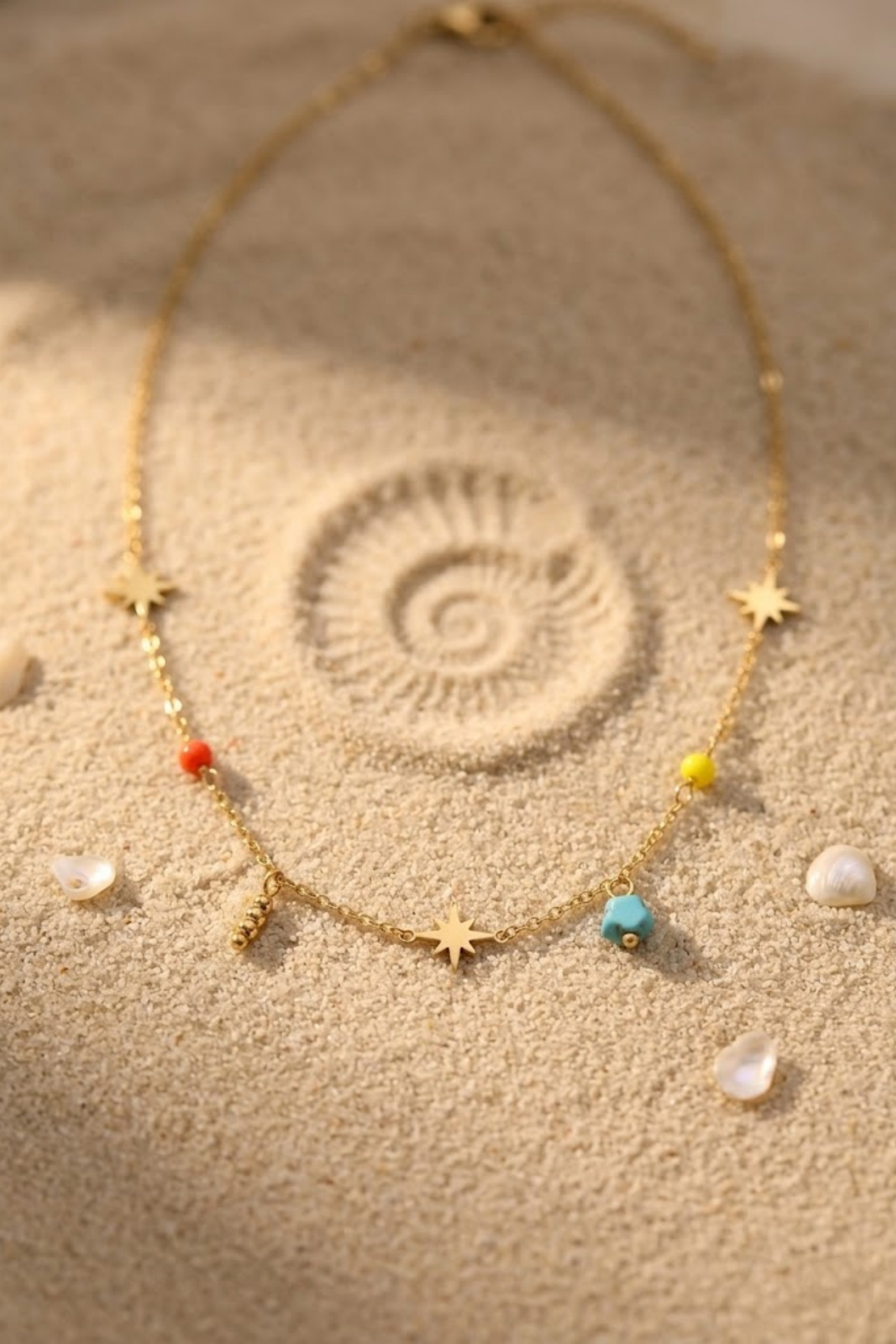 Grossiste Bellissima - Collier Fin Étoiles Acier Inoxydable – Délicatesse Chic