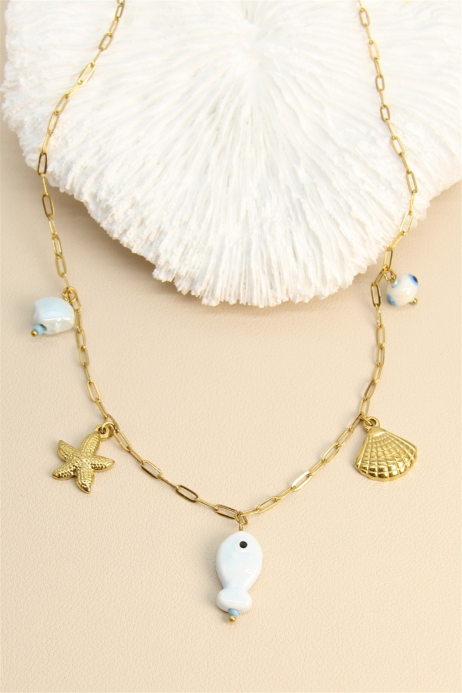 Grossiste Bellissima - Collier ACIER INOXYDABLE – Esprit Bord de Mer