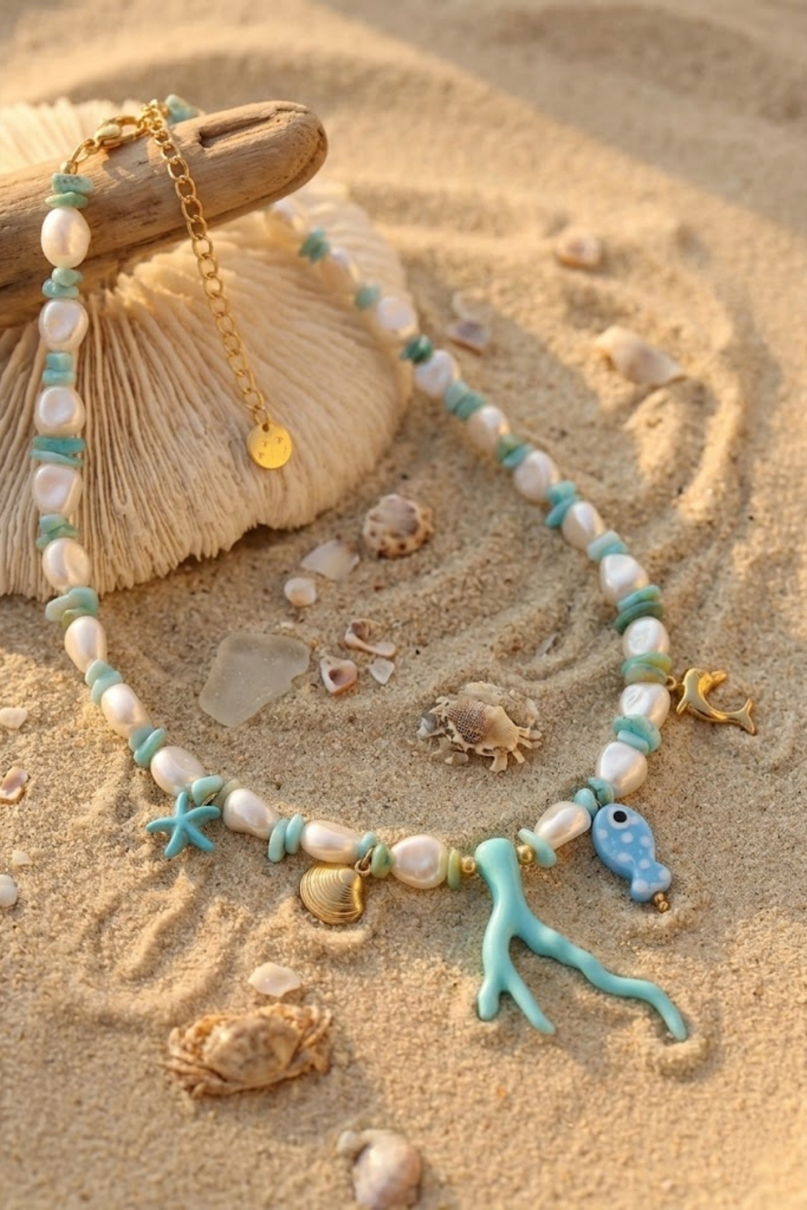 Grossiste Bellissima - Collier Thème Marin Inoxydable – Élégance Océanique