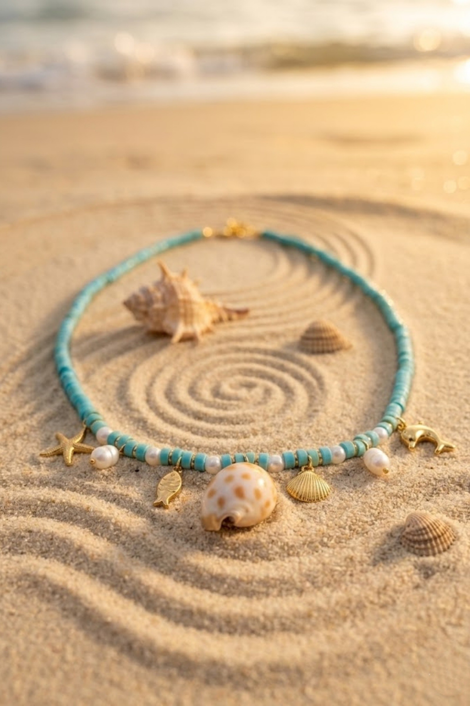 Grossiste Bellissima - Collier Perles & Nacre – Trésors Marins en Acier Inoxydable