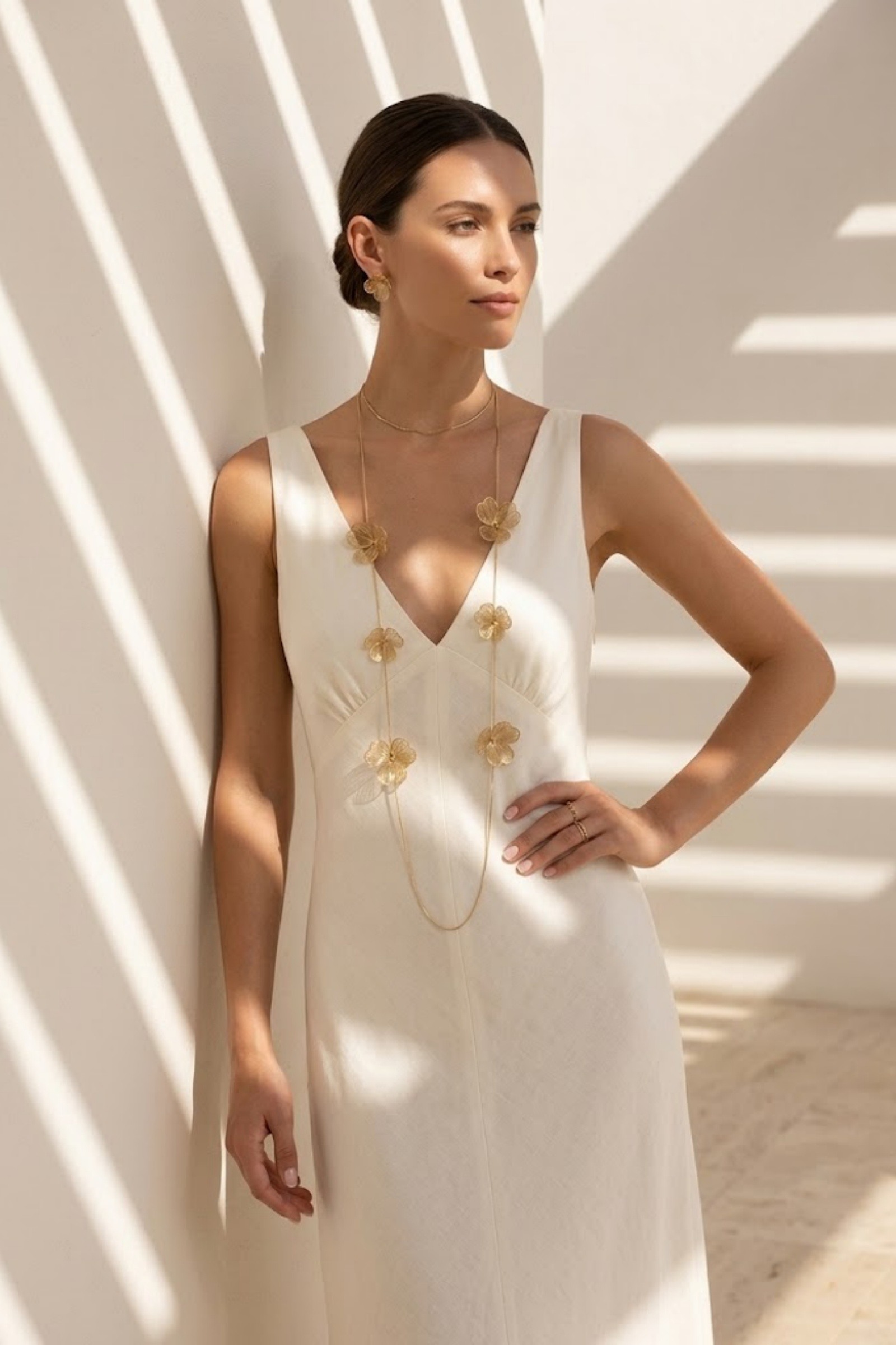 Wholesaler Bellissima - Floral Necklace – Floral Elegance