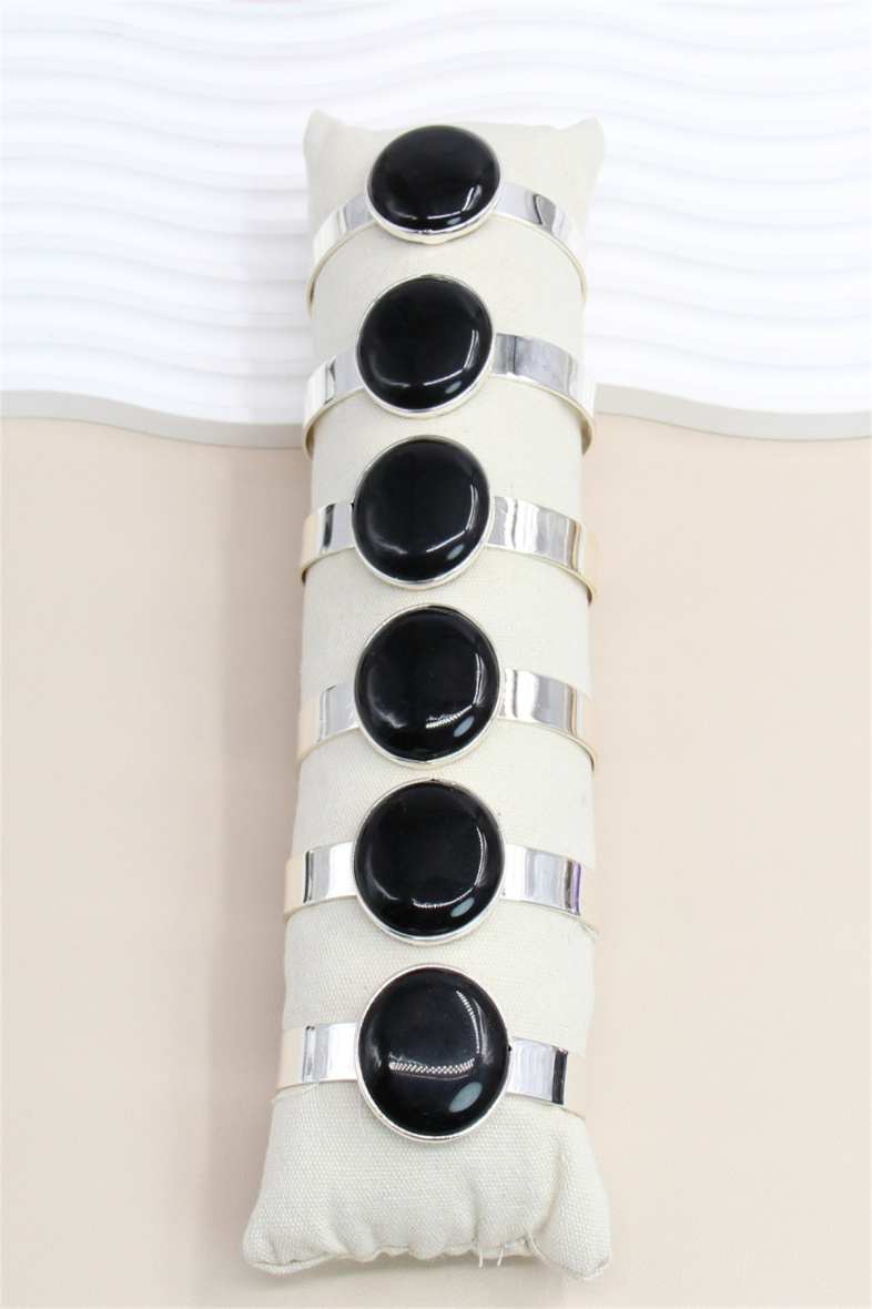 Grossiste Bellissima - Lot de 5 bracelets ajustable avec présentoir inclus