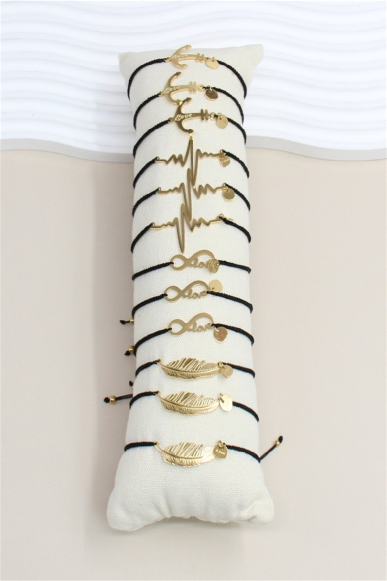Mayorista Bellissima - Juego de 12 pulseras deslizantes de acero inoxidable con pantalla