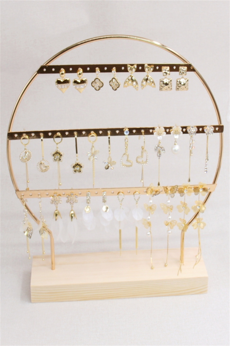 Grossiste Bellissima - Lot de 16 Boucles d’Oreilles Assortis en Tige Argent 925 avec Présentoir