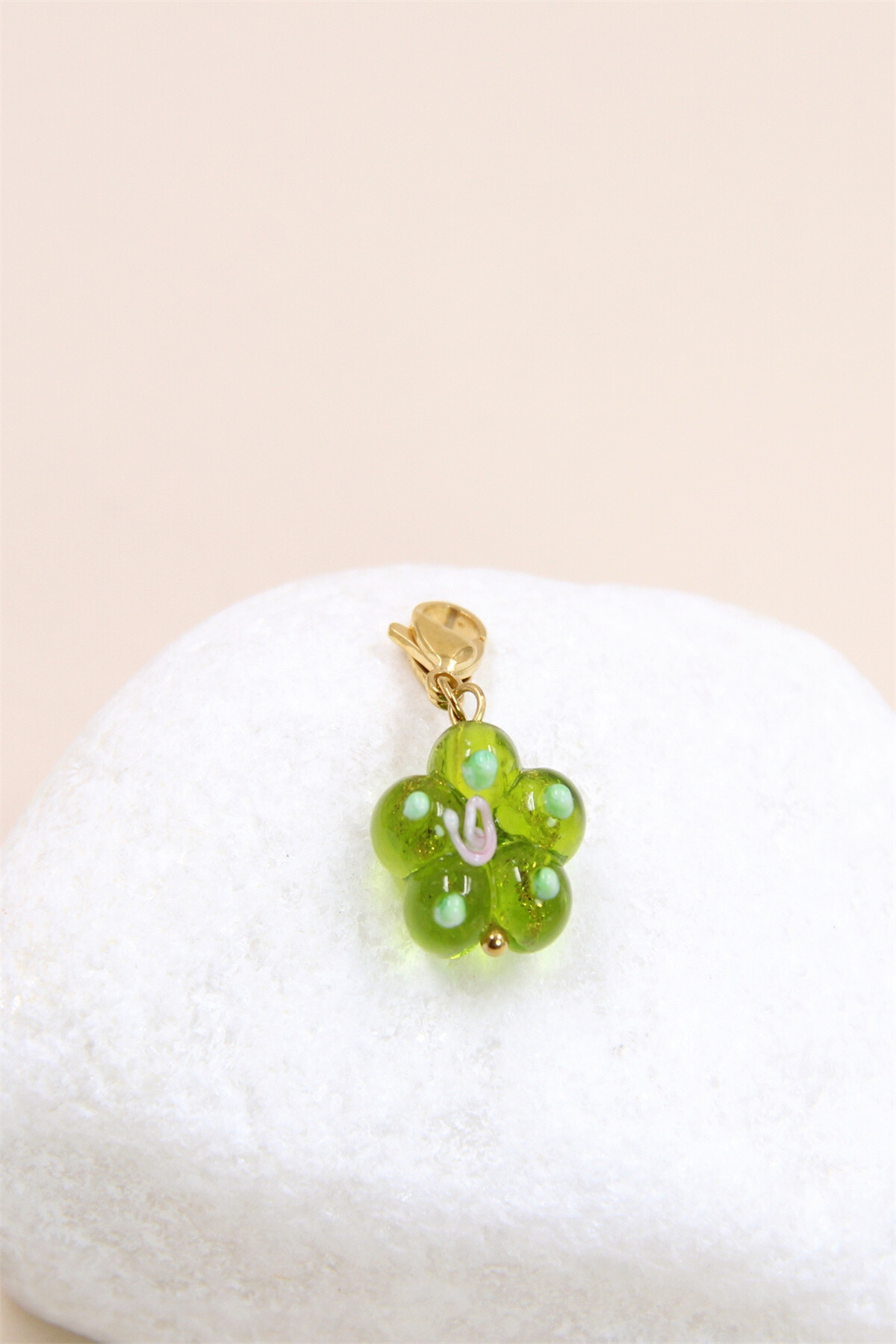Grossista Bellissima - Collana con ciondolo a fiore in acciaio inossidabile