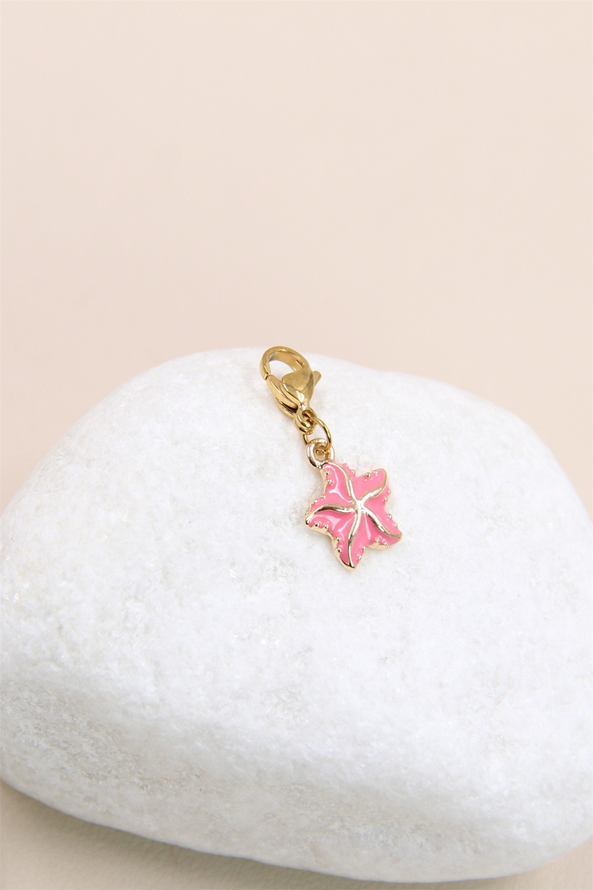 Grossiste Bellissima - Pendentif Charm Étoile en Acier Inoxydable