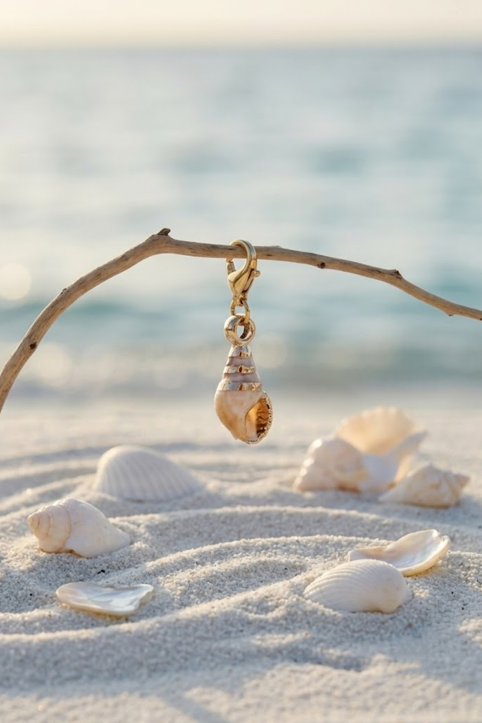 Mayorista Bellissima - Charms de Concha Marina en Resina y Acero Inoxidable – El Espíritu de las Vacaciones