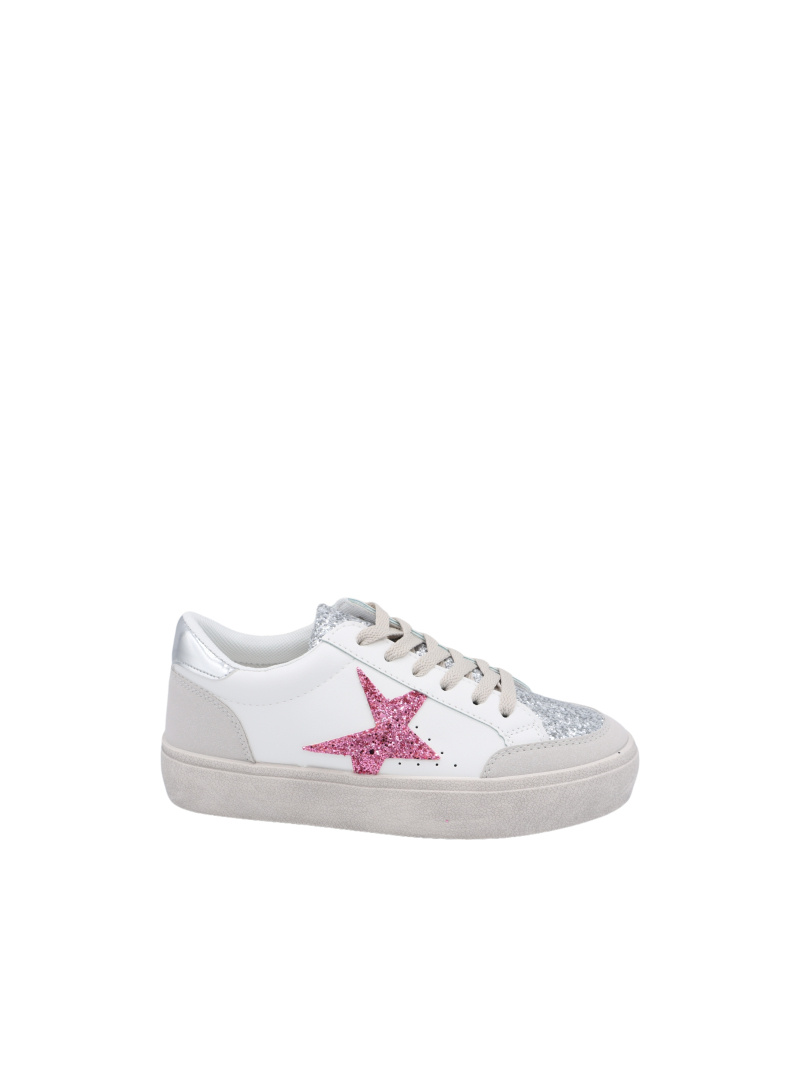 Grossiste Bello Star - baskets tendance avec étoile paillettes