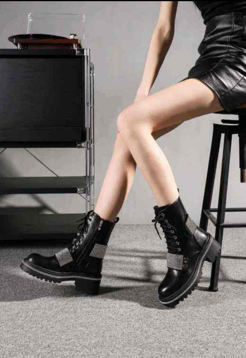 Grossiste Bello Star - bottine en simili cuir avec des strass