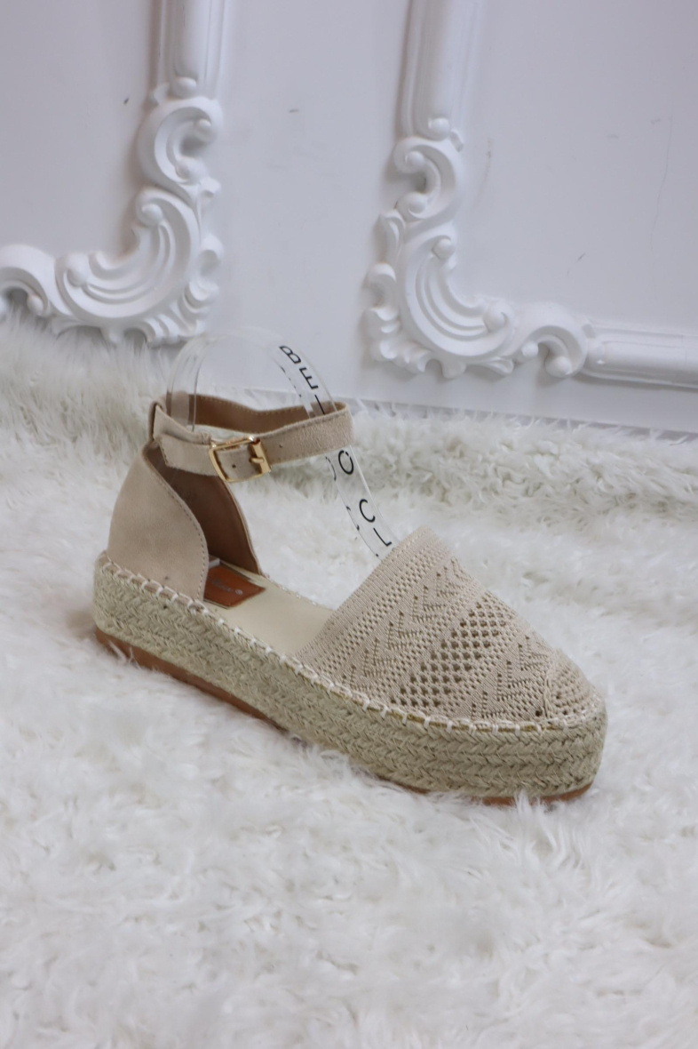 Grossiste Bello Star - espadrille semelles épaisses en toile