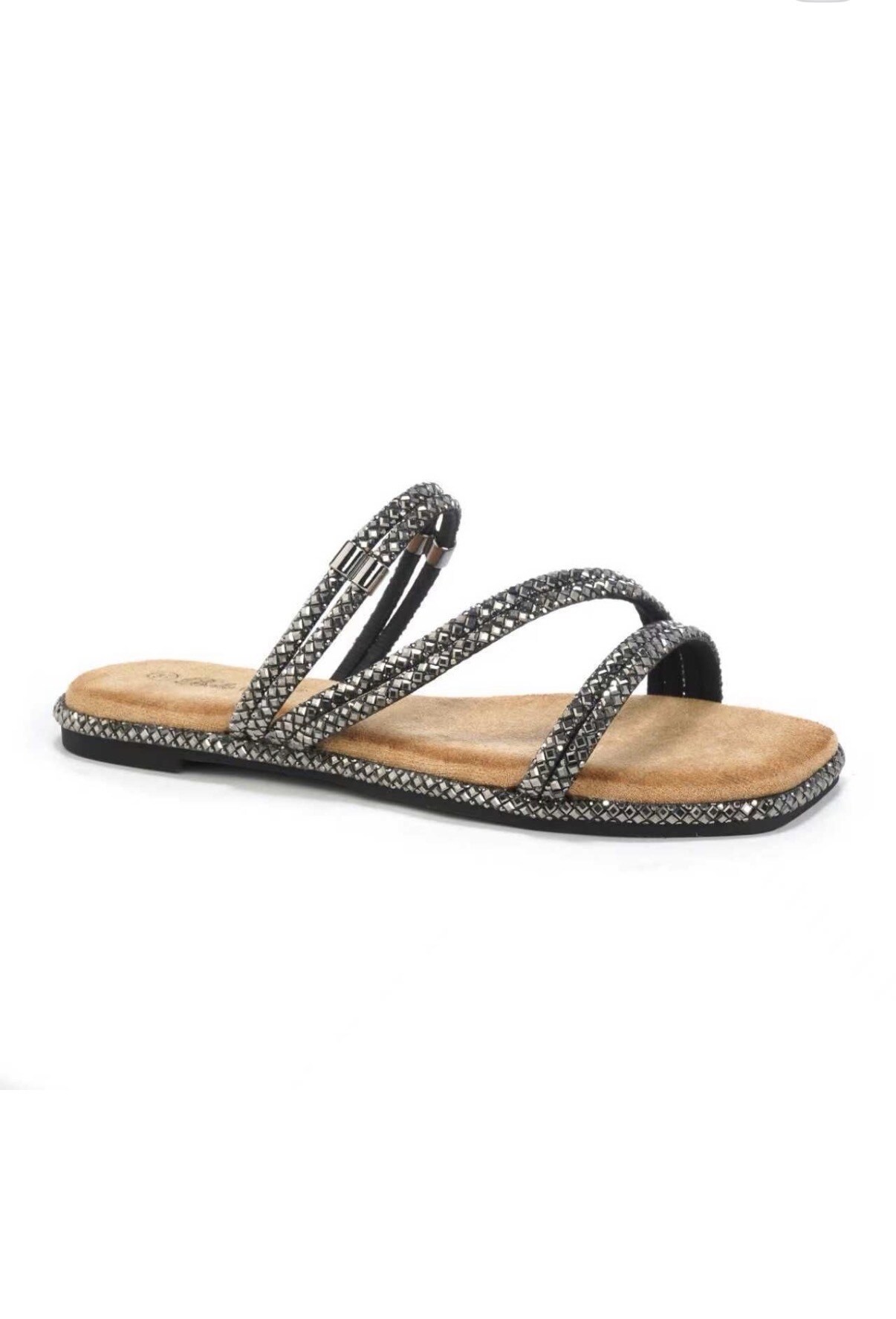 Grossiste Bello Star - Tongs plate à strass chic tendance