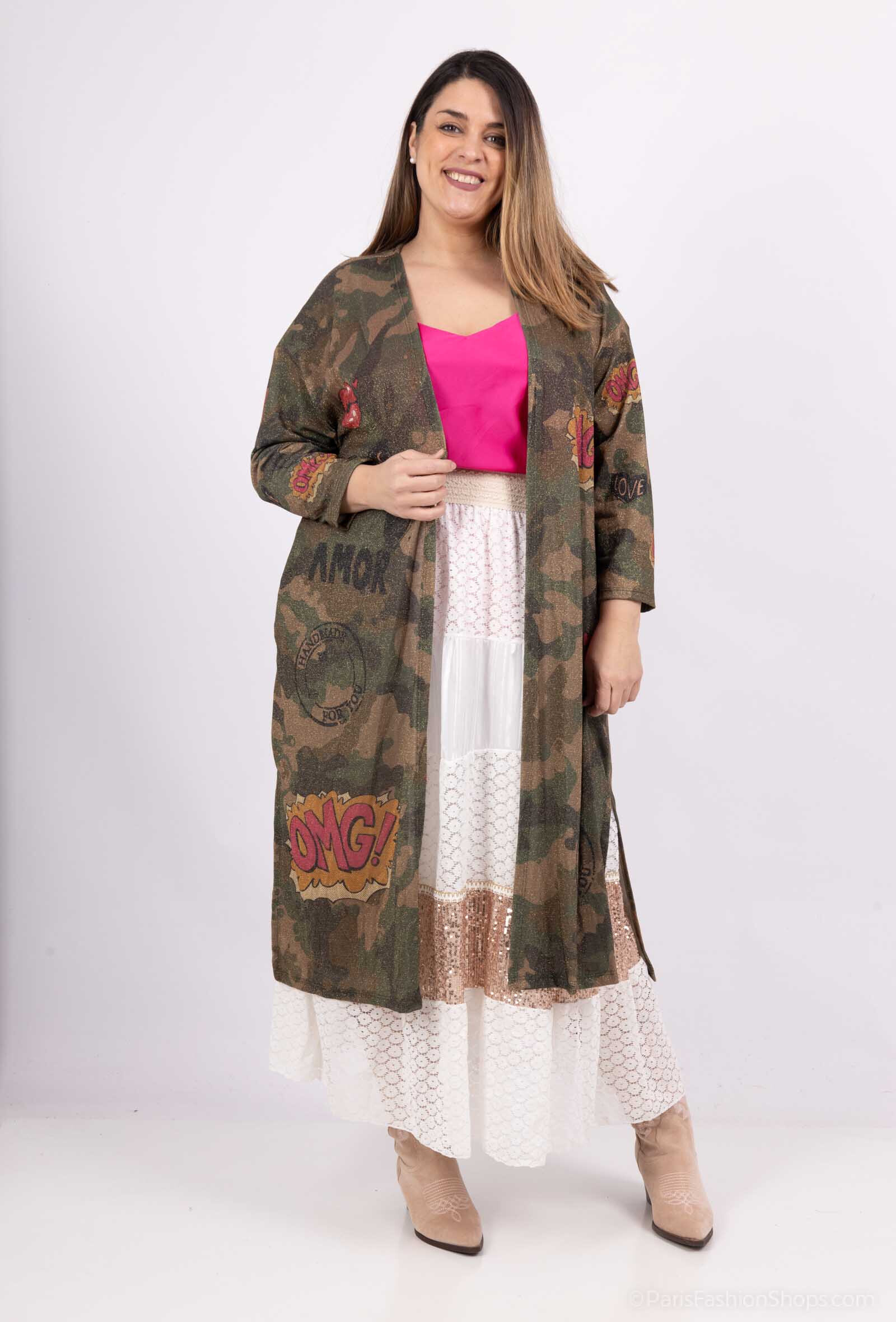 Wholesaler Bellove - The model is 170cm tall and size 44-46.