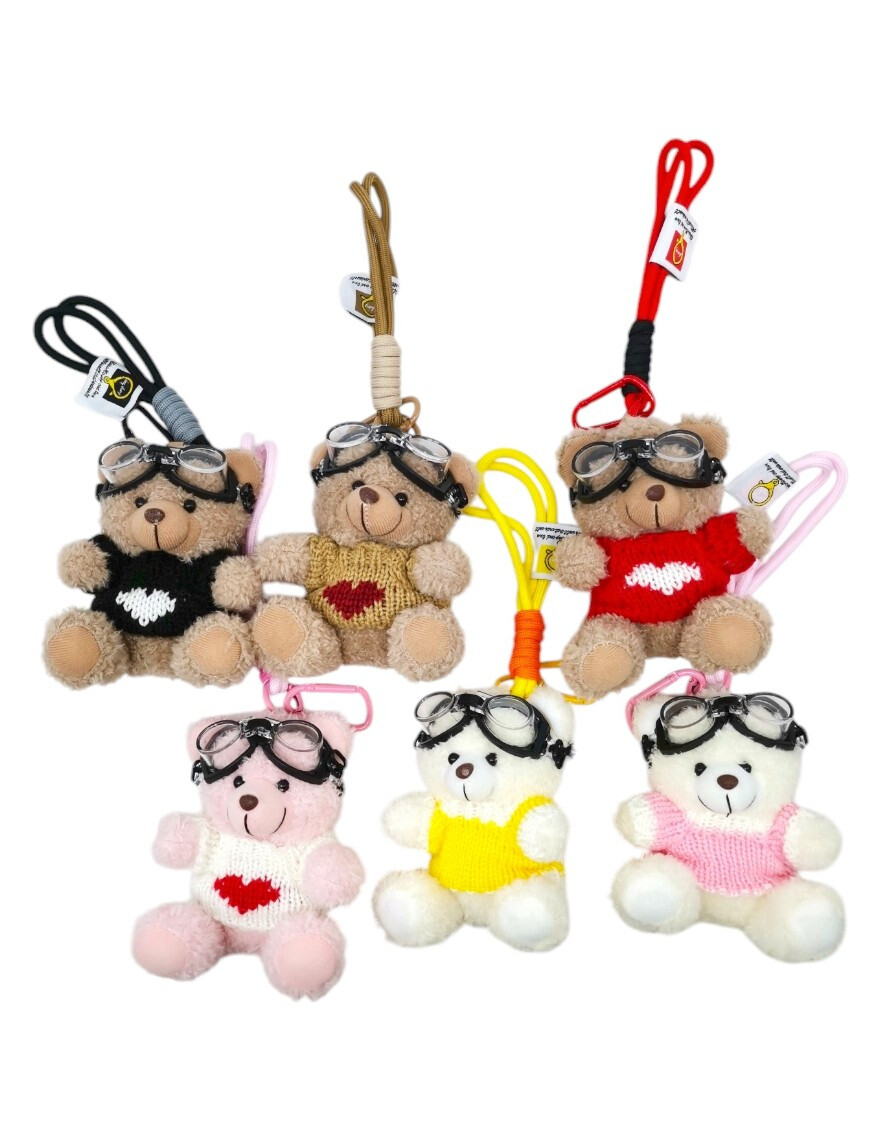Wholesaler Best Angel-Fashion Kingdom - Teddy bear bag charm