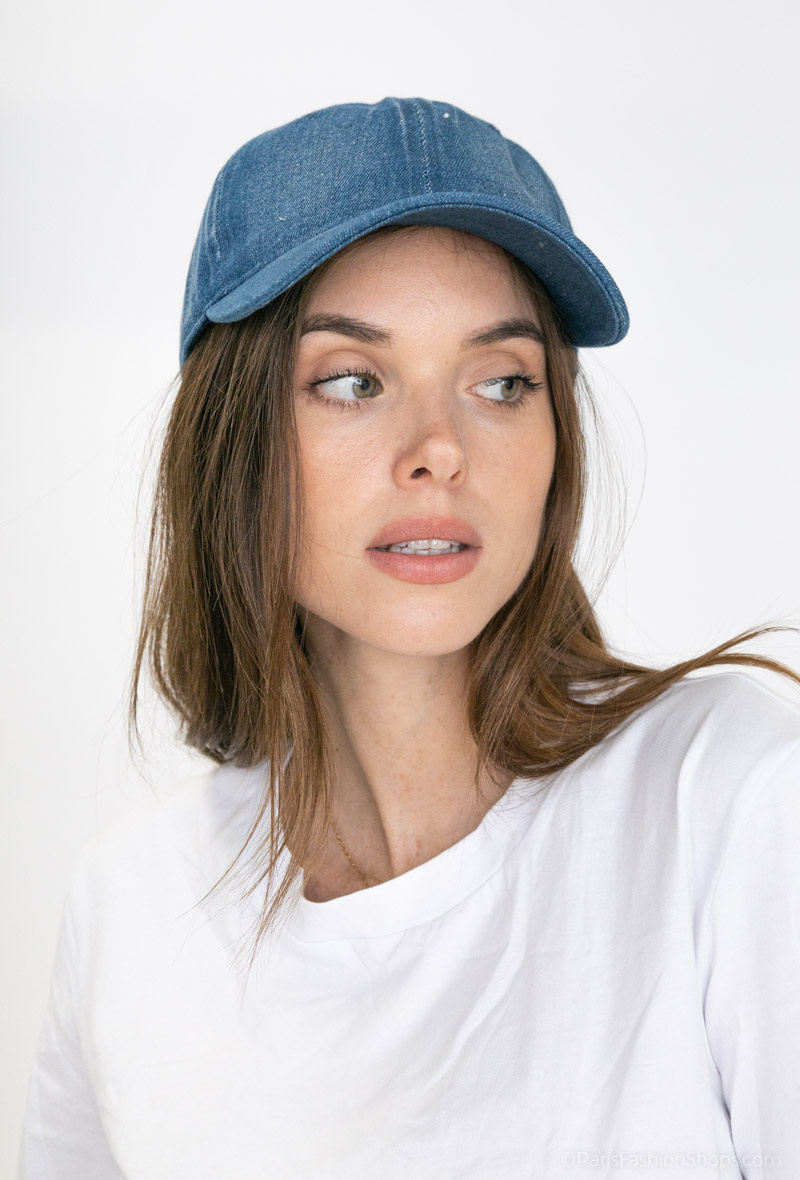 Großhändler Best Angel-Fashion Kingdom - Verstellbare Unisex-Baseballkappe mit gewaschenem Effekt